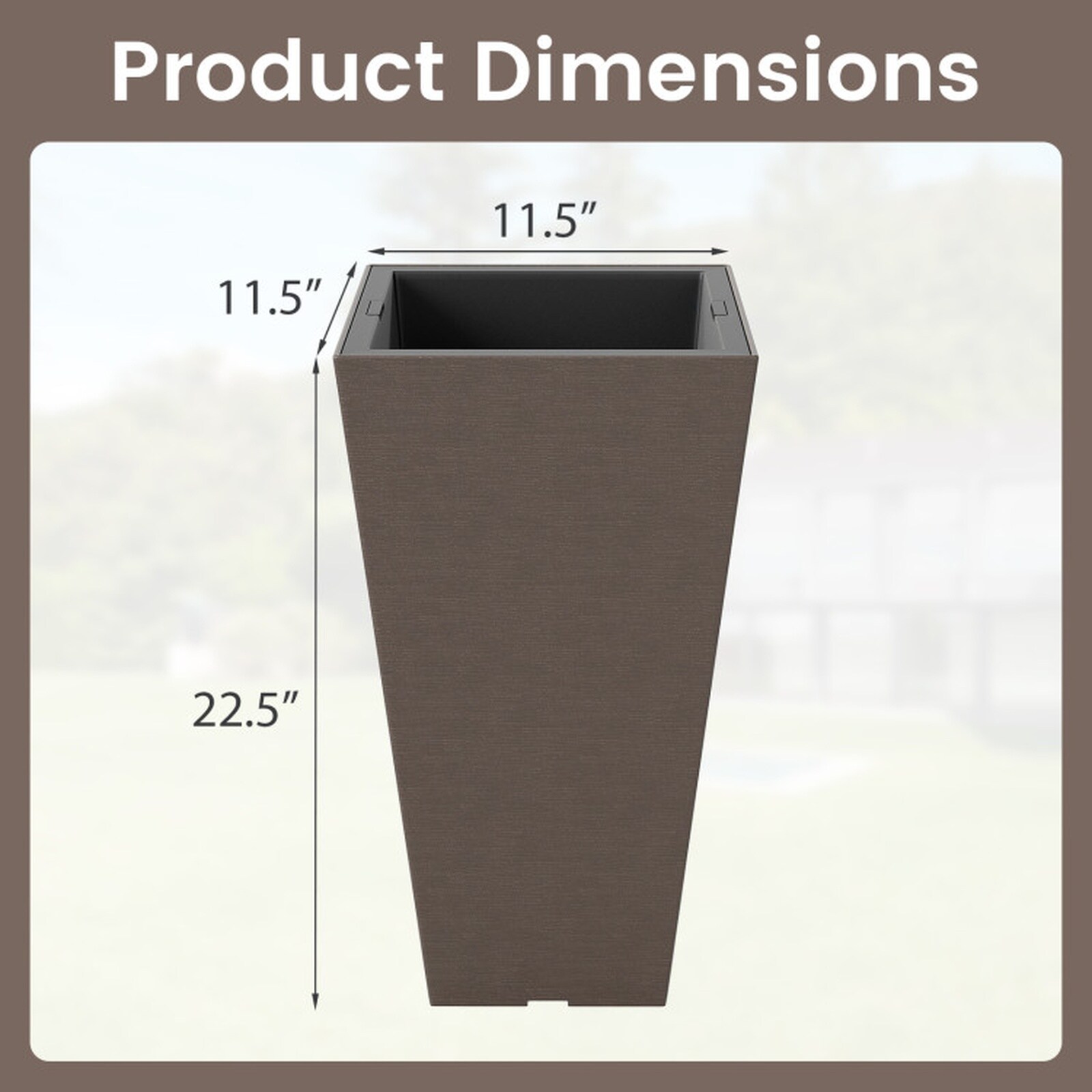 SUGIFT LW102SUGHY1824 Plant-Stand - View #3