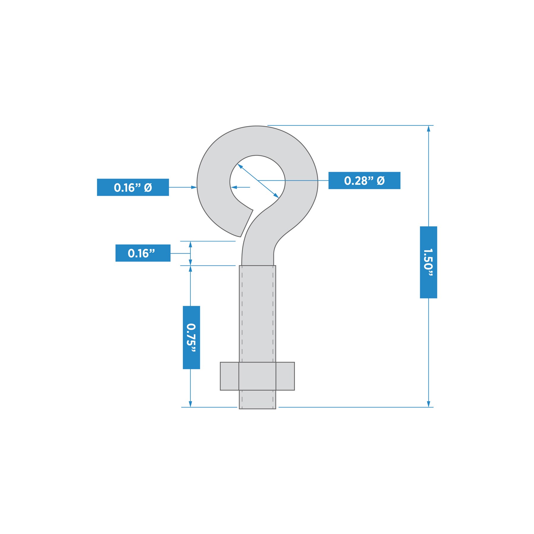 National Hardware N221-556 U-Bolts - View #5