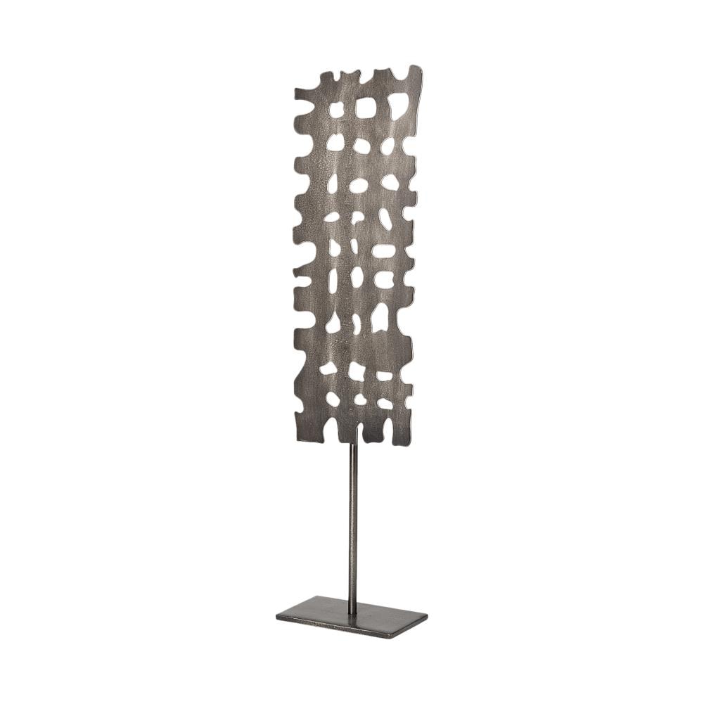Mercana 68813 Gray Metal Modern Decorative object