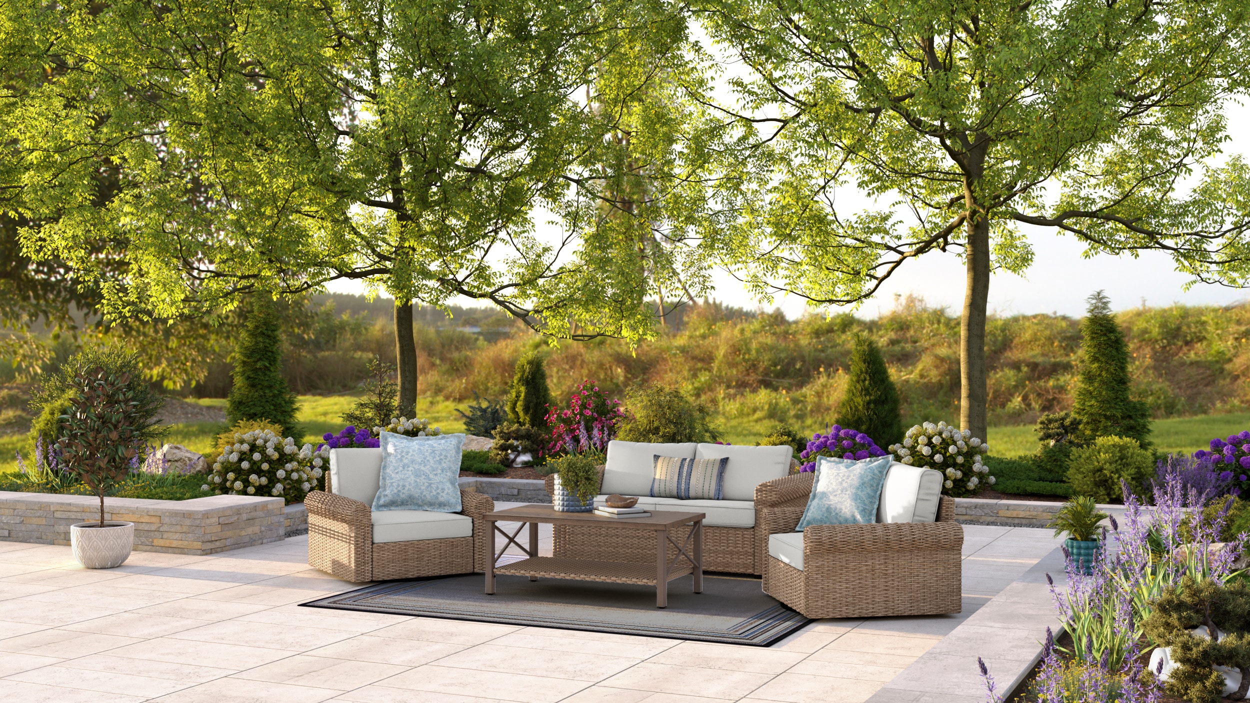 allen + roth 722.110-42 Patio-Conversation-Sets - View #8