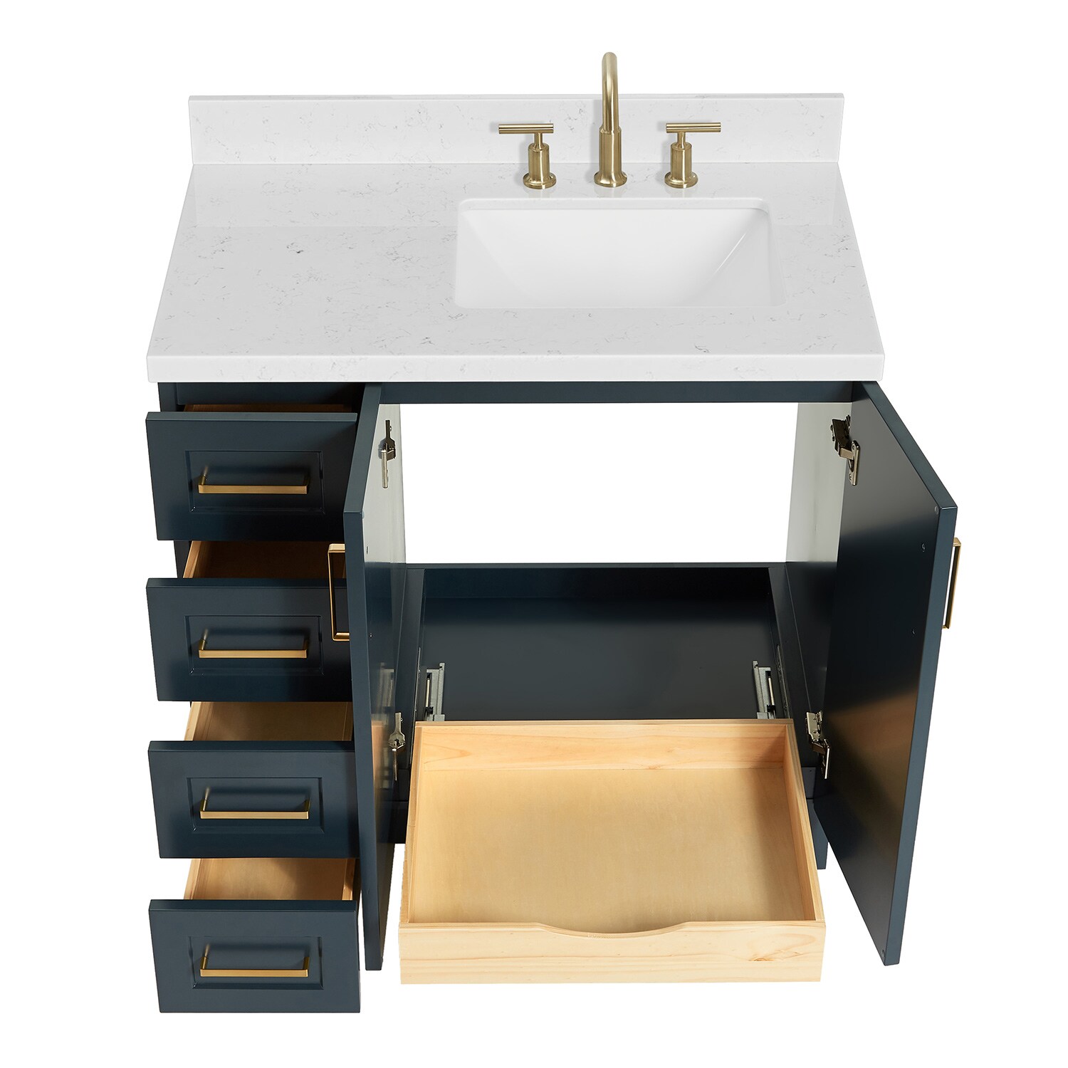 ARIEL Q036SRCQRVOMNB Bath-Vanity-Combo - View #10