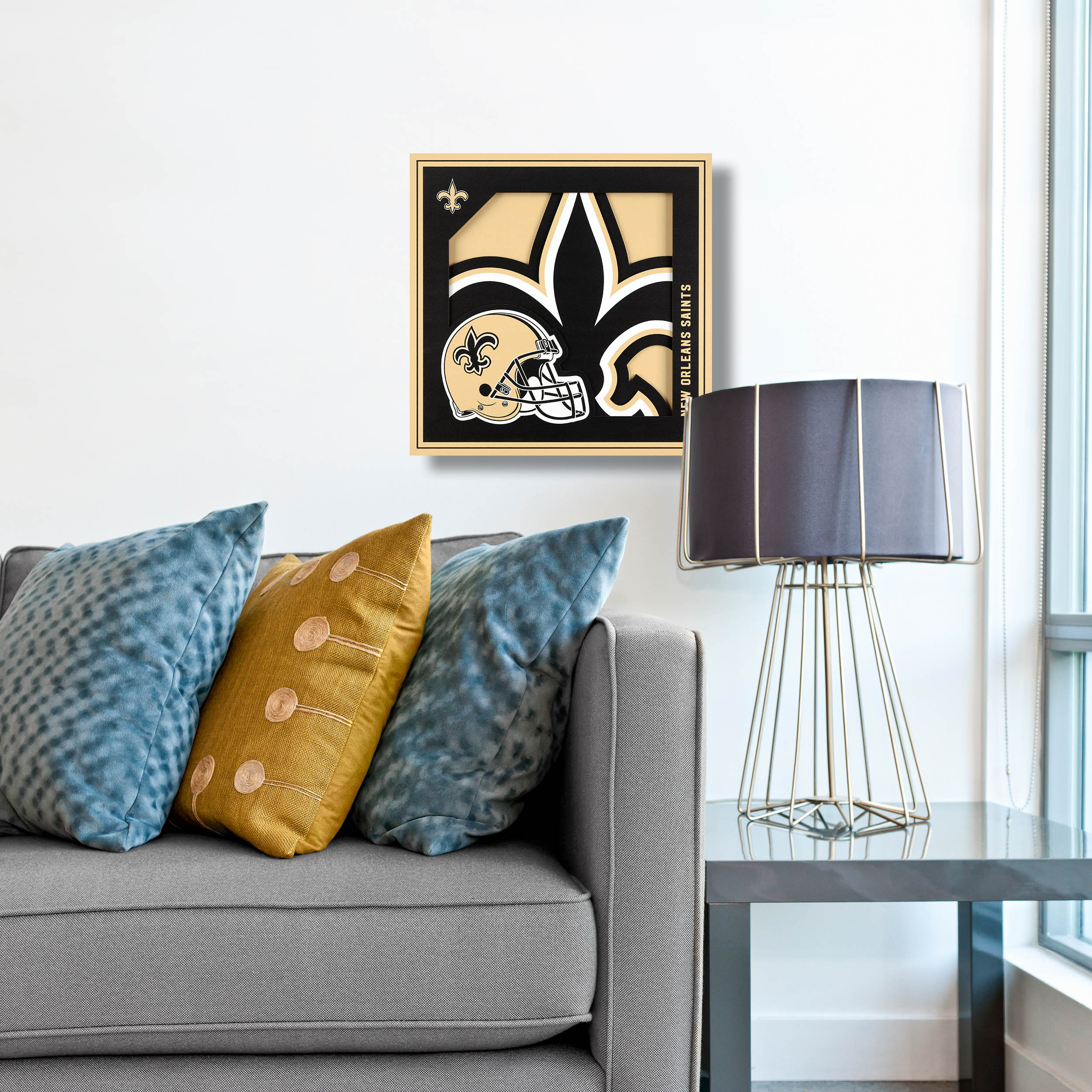 YouTheFan NFL Baltimore Ravens 3D Logo Series Wall Art - 12x12