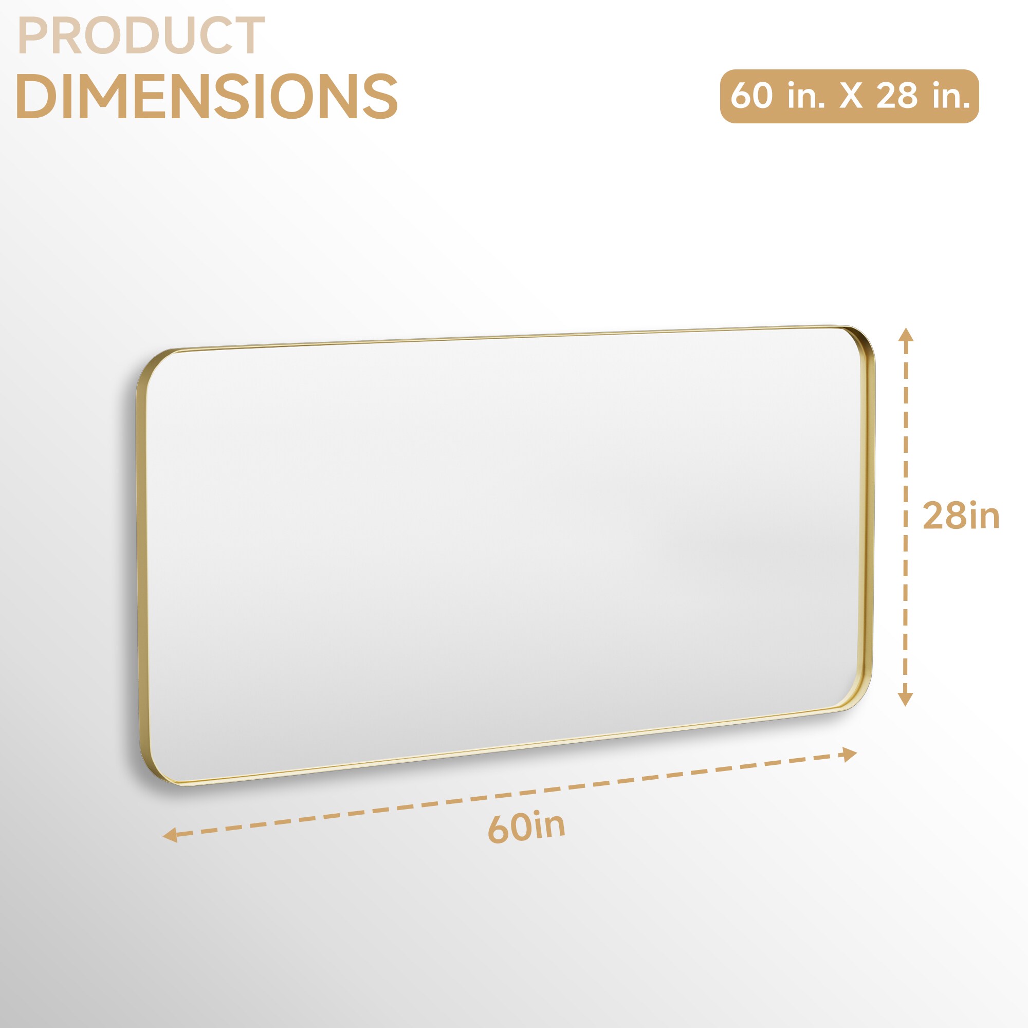 FurniFusion SF-Y-6028-G Decor-Mirrors - View #10