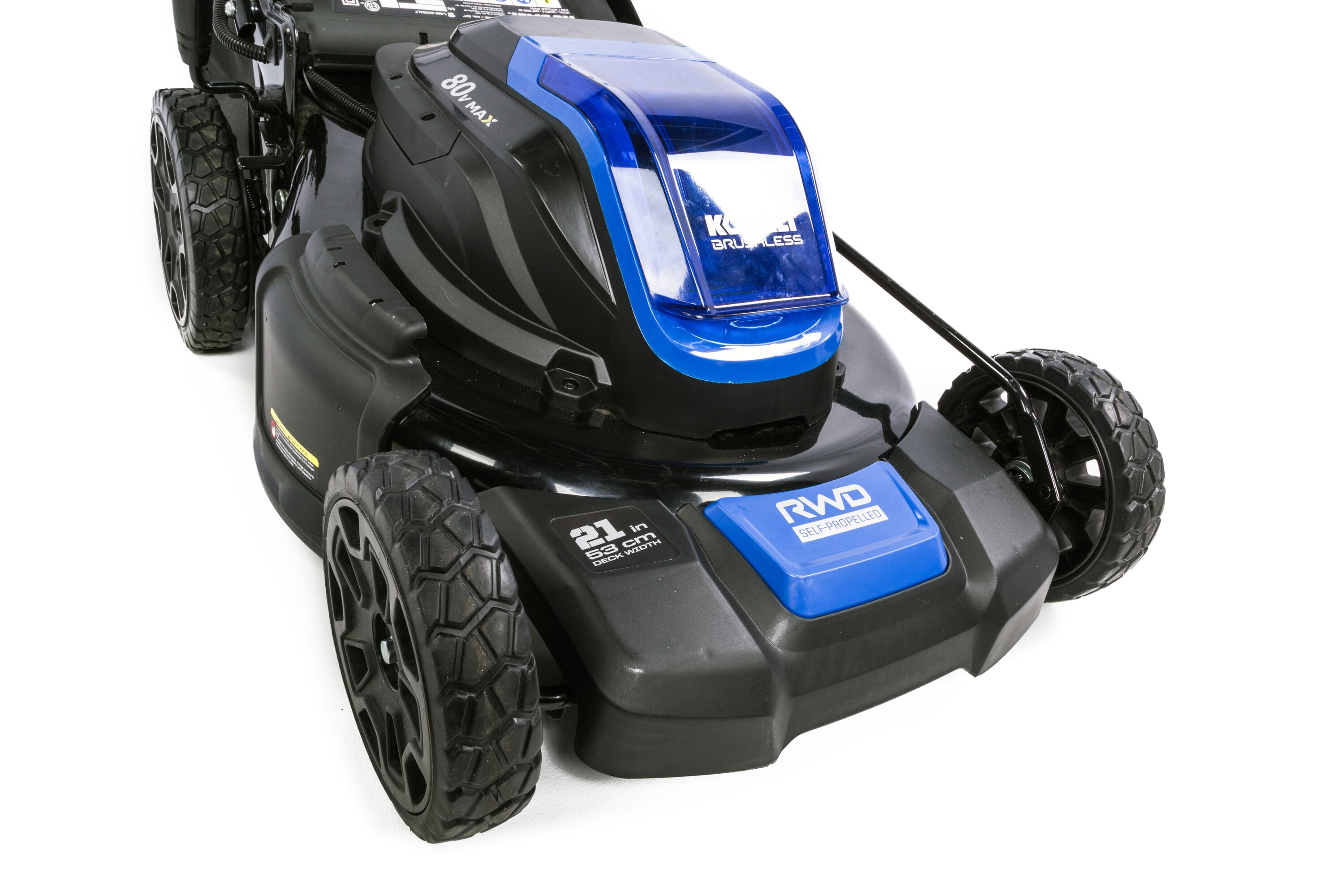 Kobalt 80-volt 21-in Cordless Self-propelled Lawn Mower 5 Ah (2 ...