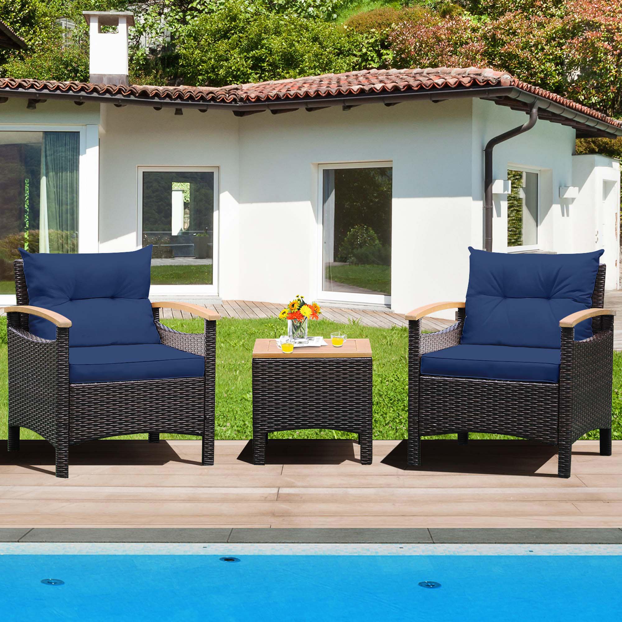 Costway LWS00032 Patio-Conversation-Sets - View #3