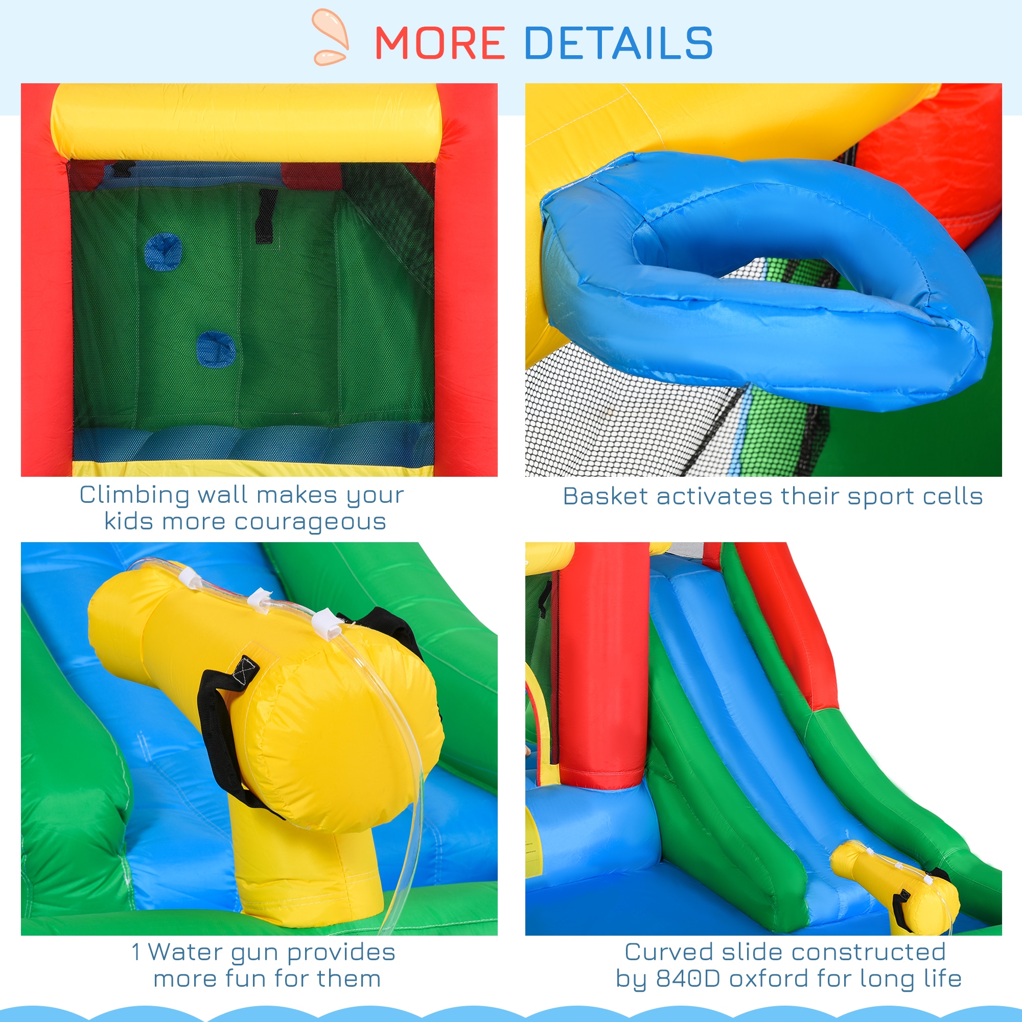 Outsunny 342-018V80 Bounce-Houses - View #9