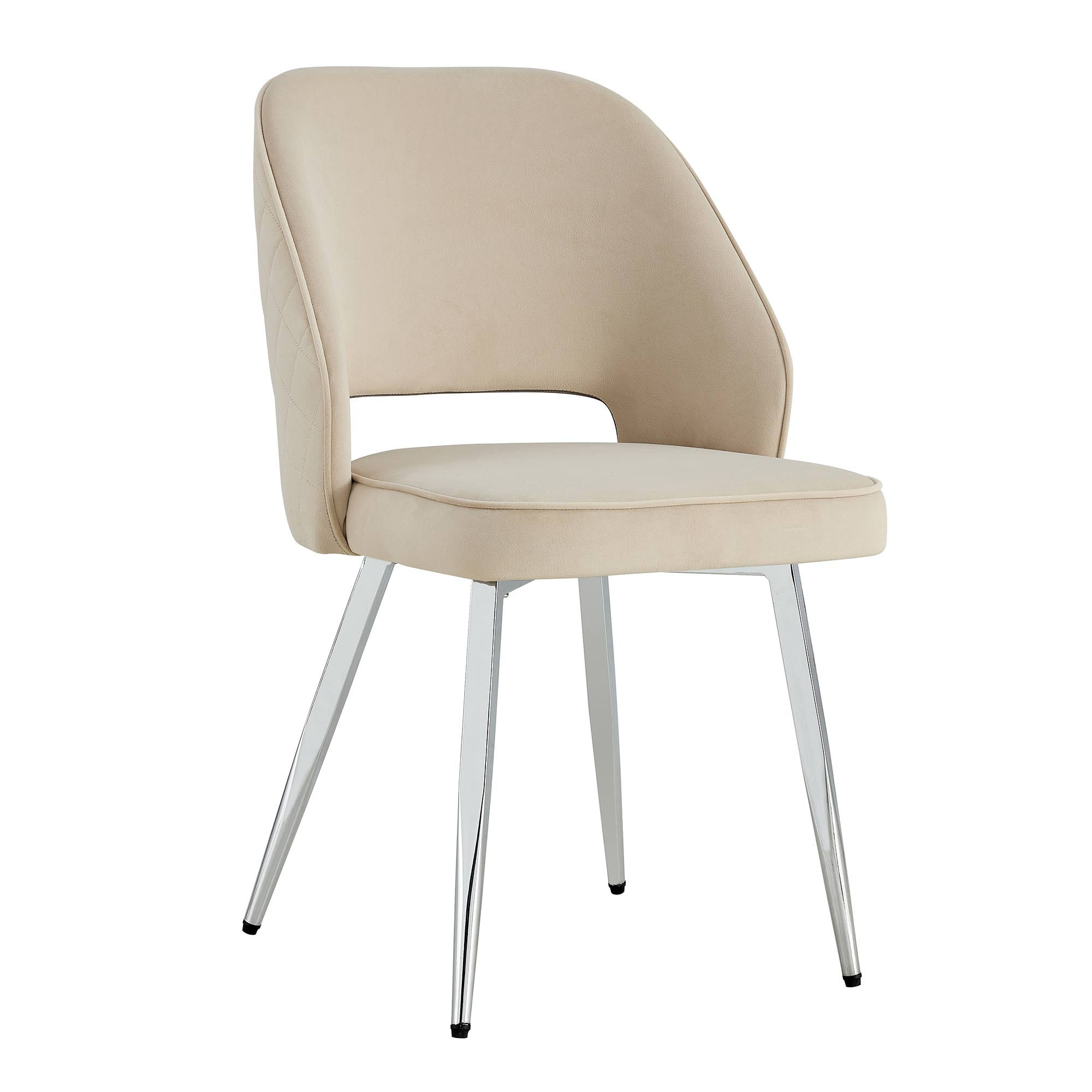 CASAINC WF-SD1095GN Casual Gray Velvet Accent Chair