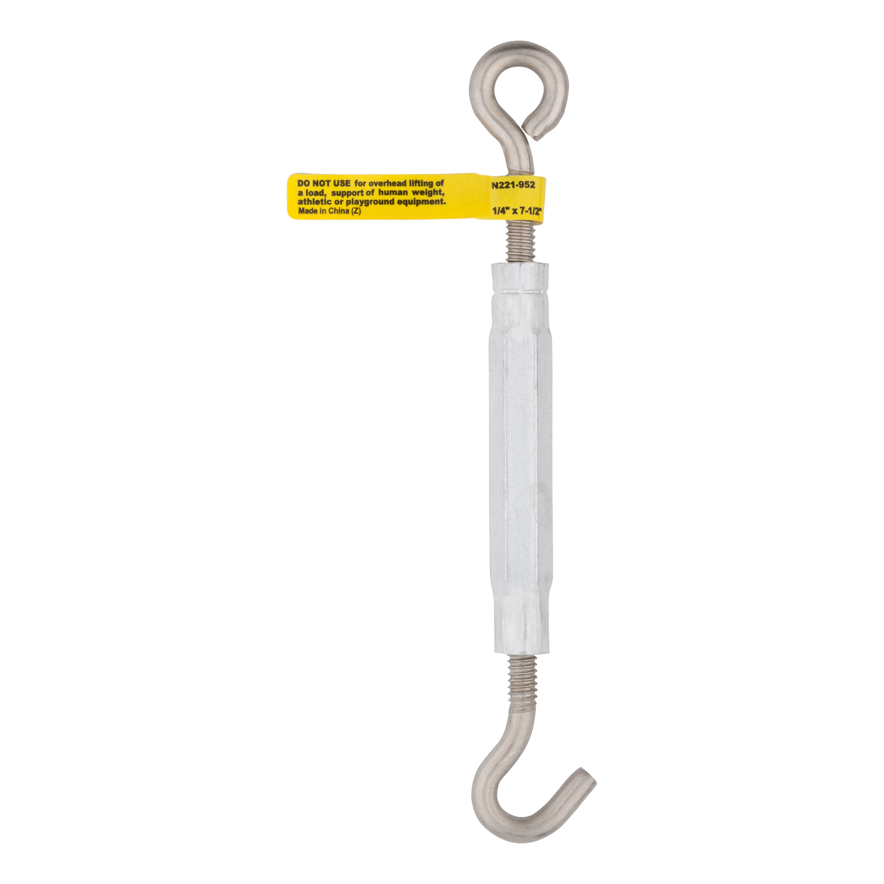 National Hardware 3/8-in x 6-in Steel Hook and Eye Turnbuckle in the  Turnbuckles department at