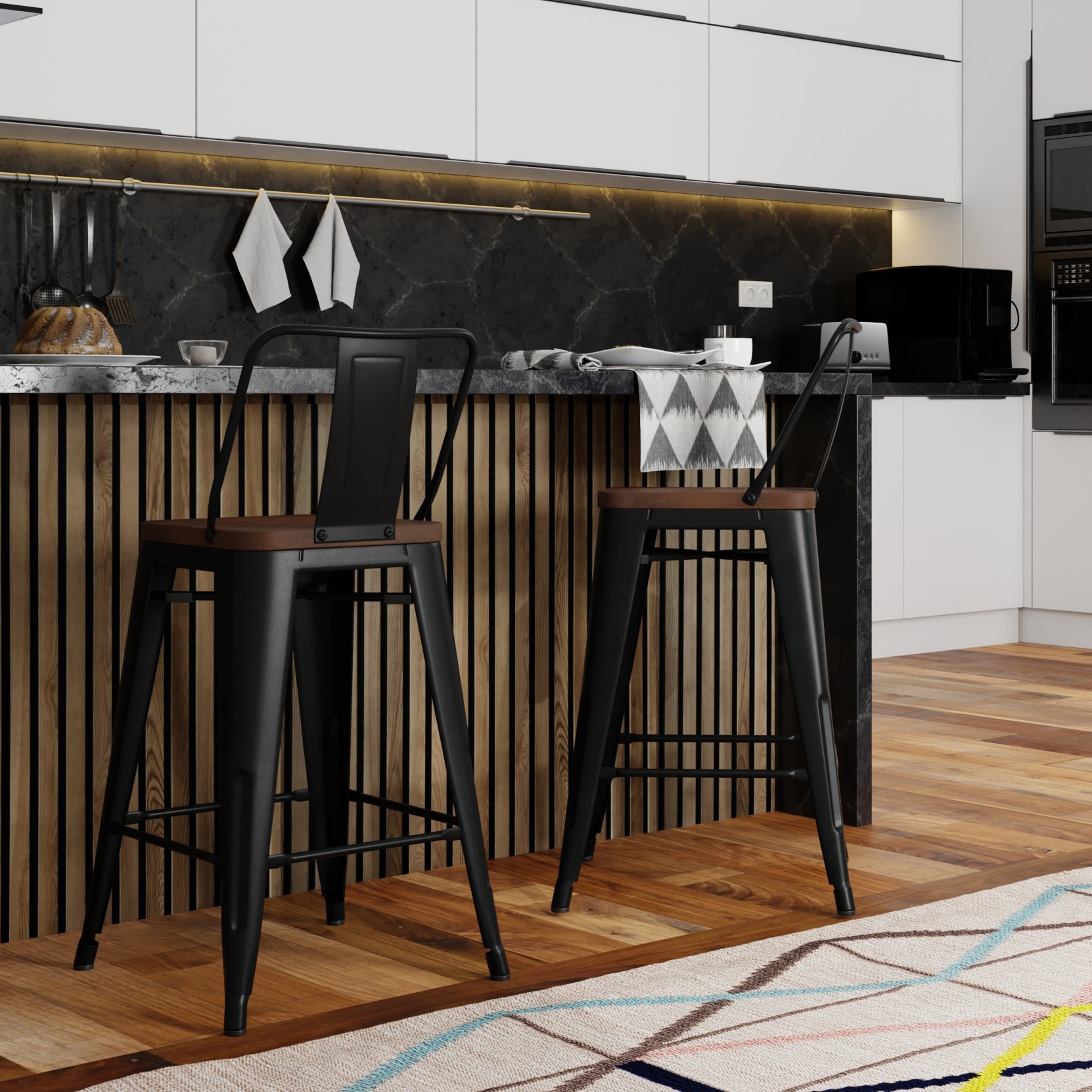 Simpli Home AXCRAY30MW-GBL stools - View #8