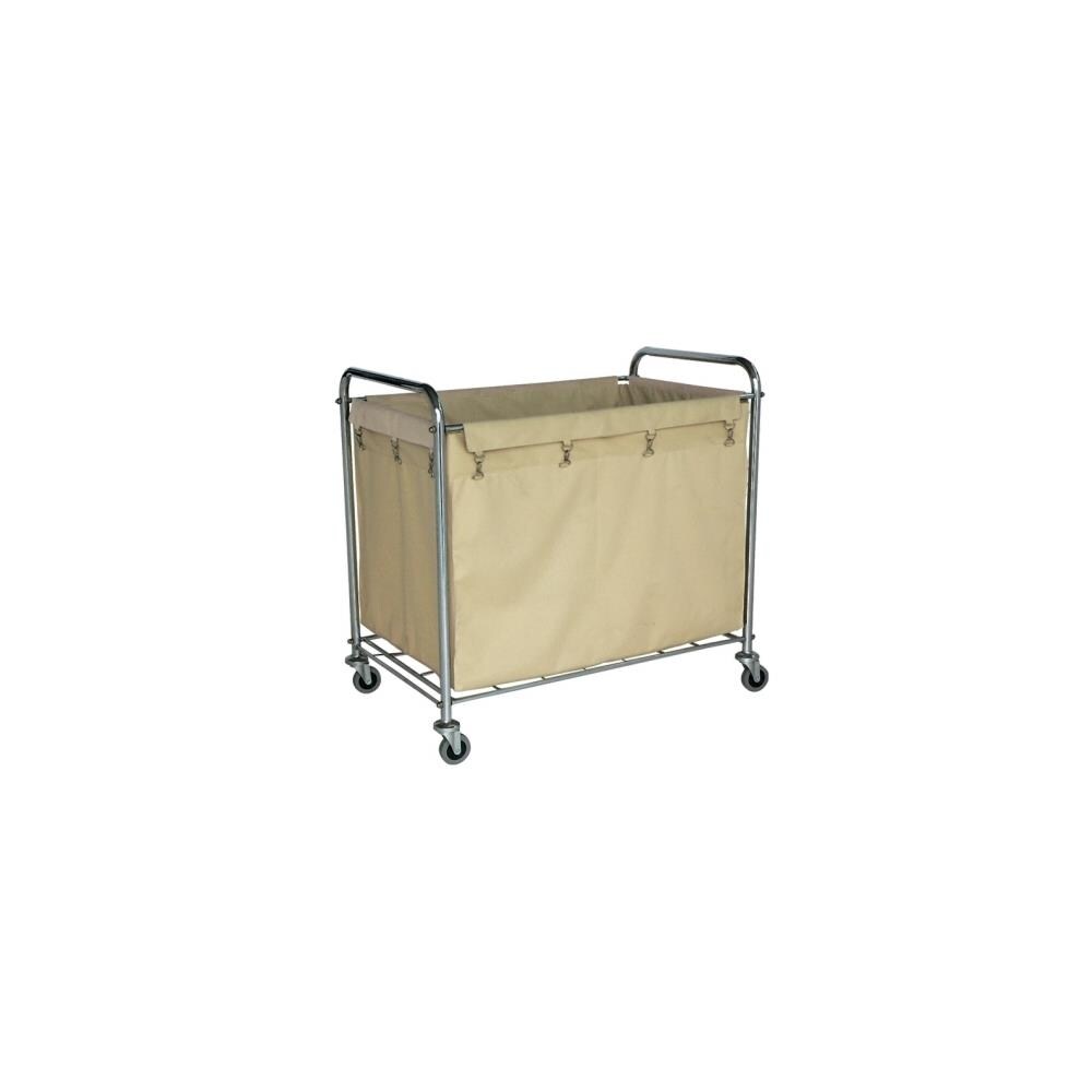 Luxor LX029  HL14 Industrial Laundry Cart with 4-in Casters