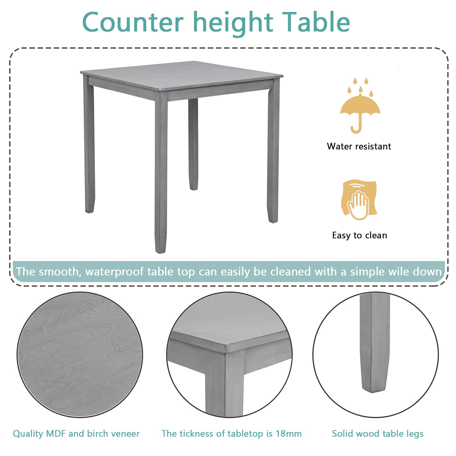 Blisstyle DT308 Dining-Tables - View #4