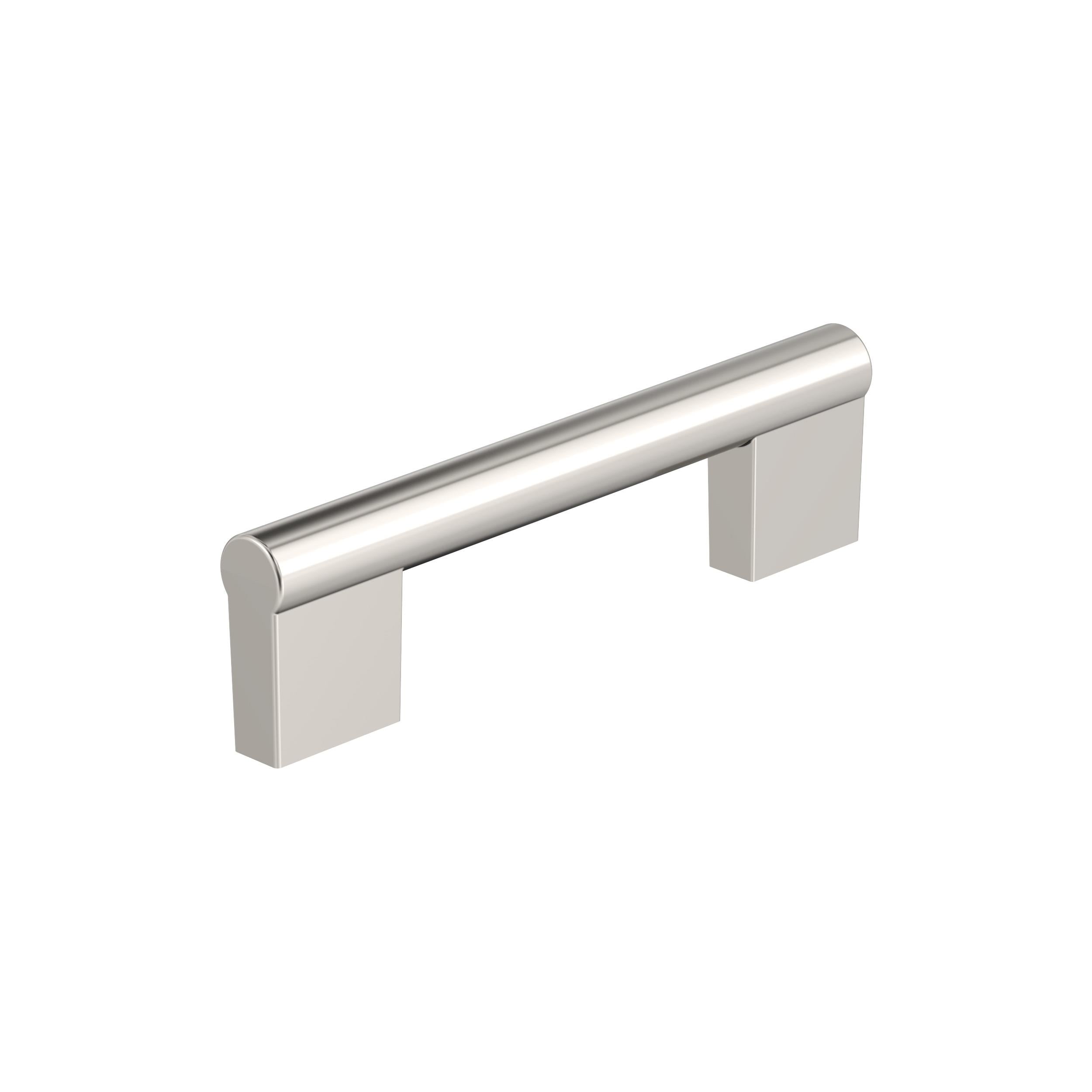 Amerock 25VMP36912PN Versa 3-3/4-in , 96mm Center to Center Polished Nickel Cylindrical Bar 25 -Pack
