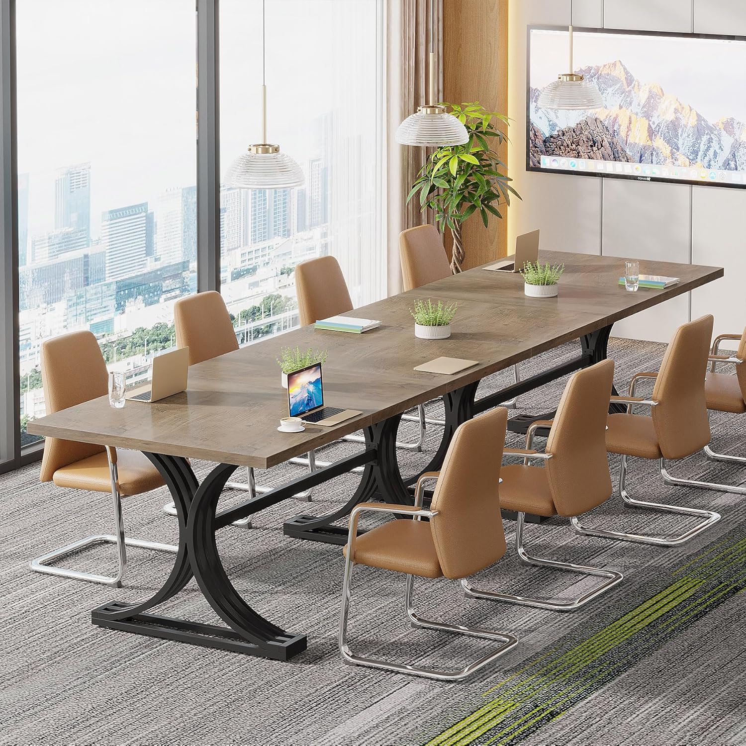 Tribesigns LWOYJL-0394YY Office-Tables - View #3