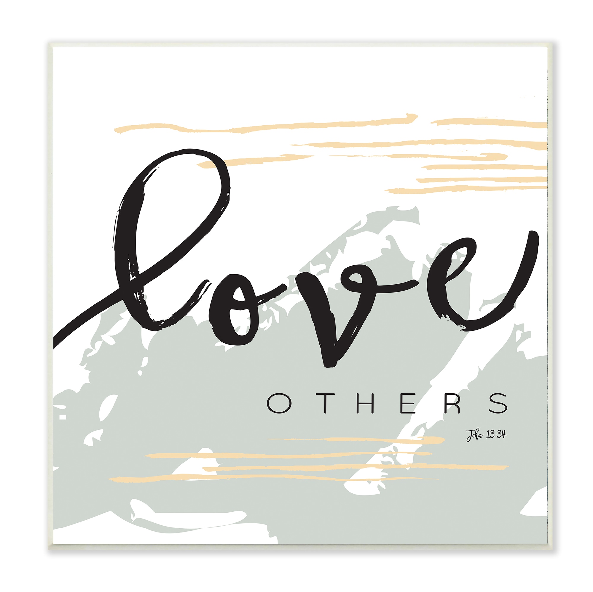 Stupell Industries Love Others John 1334 Etchlife 12 In H X 12 In W