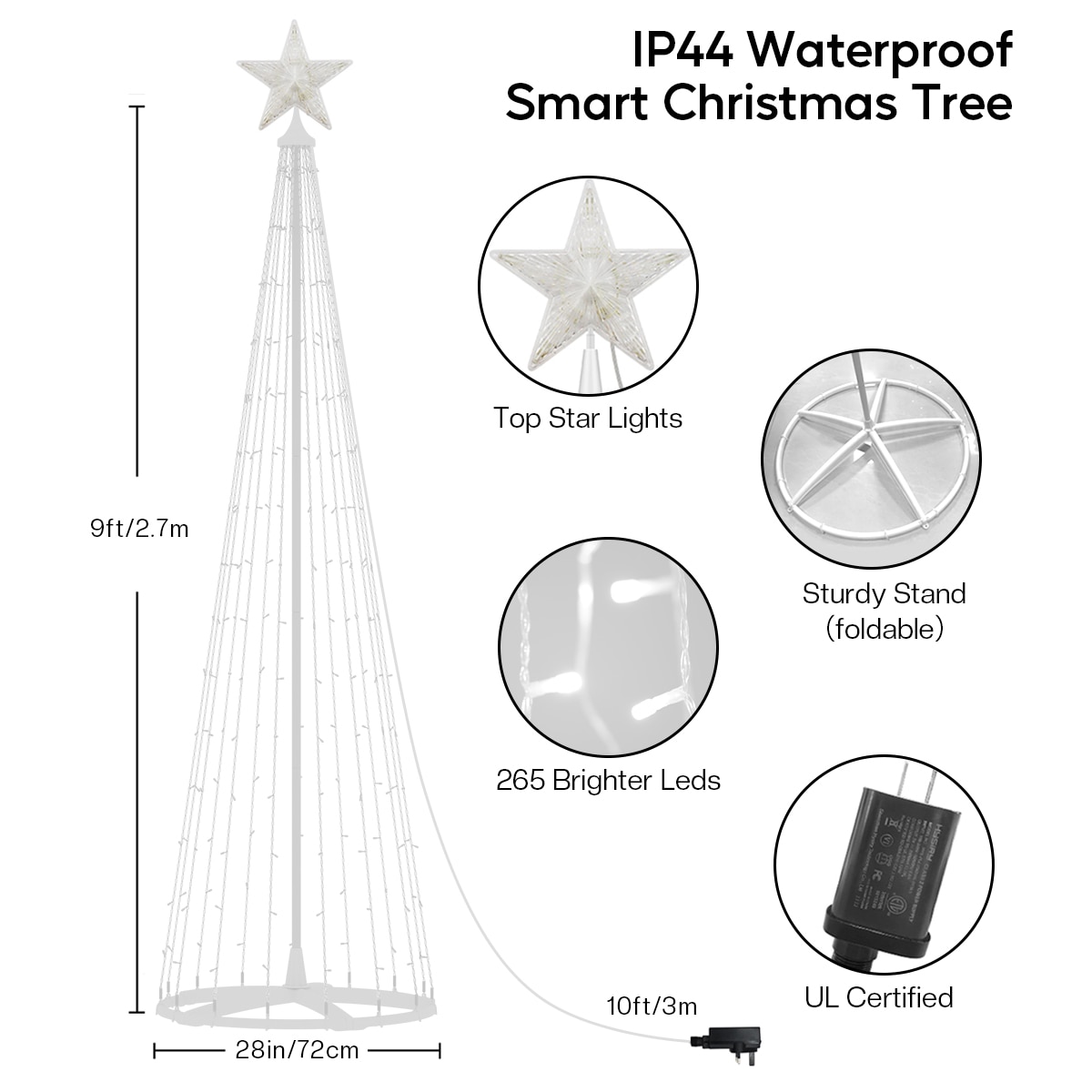 Avatar Controls LSA0001 Table-Christmas-Decorations - View #8