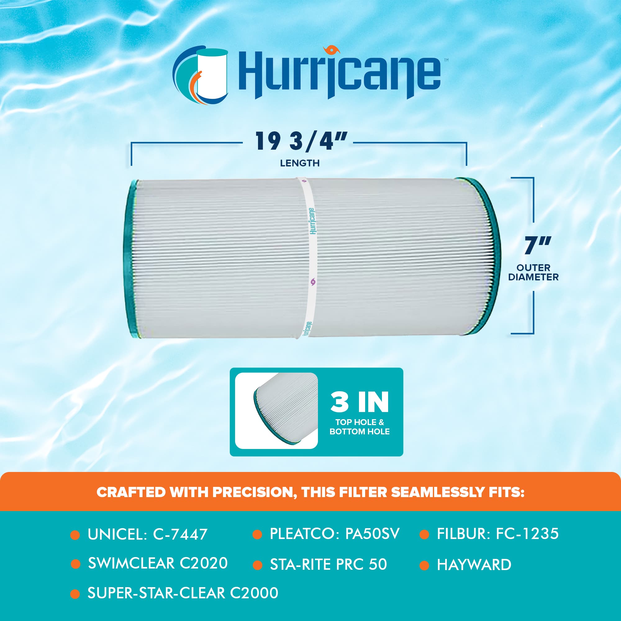 Hurricane 400432 Pool-Filter-Skim-Sys-Parts - View #3