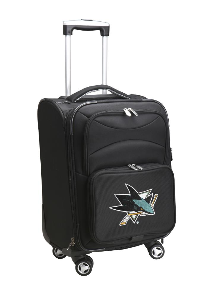 Mojo Licensing NHSHL202 NHL San Jose Sharks 21.5 x 12 x 14 Black Ballistic Nylon Softshell Carry-on Bag (1-Bag)