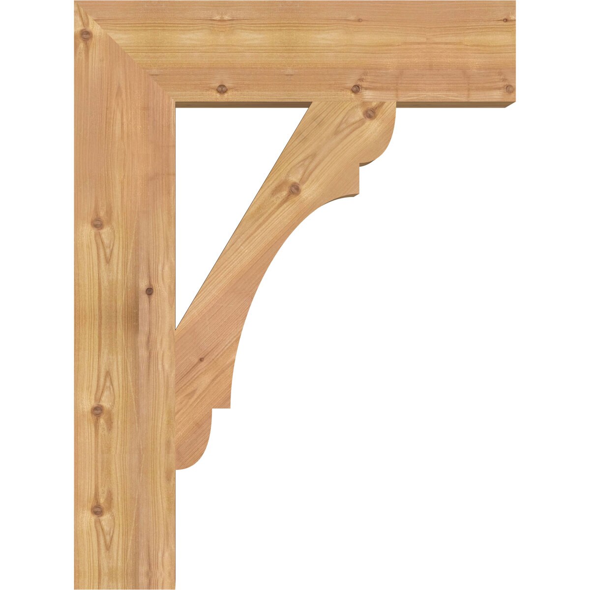 Ekena Millwork BKT06X24X32OLY05SWR Exterior-Brackets-Braces - View #3
