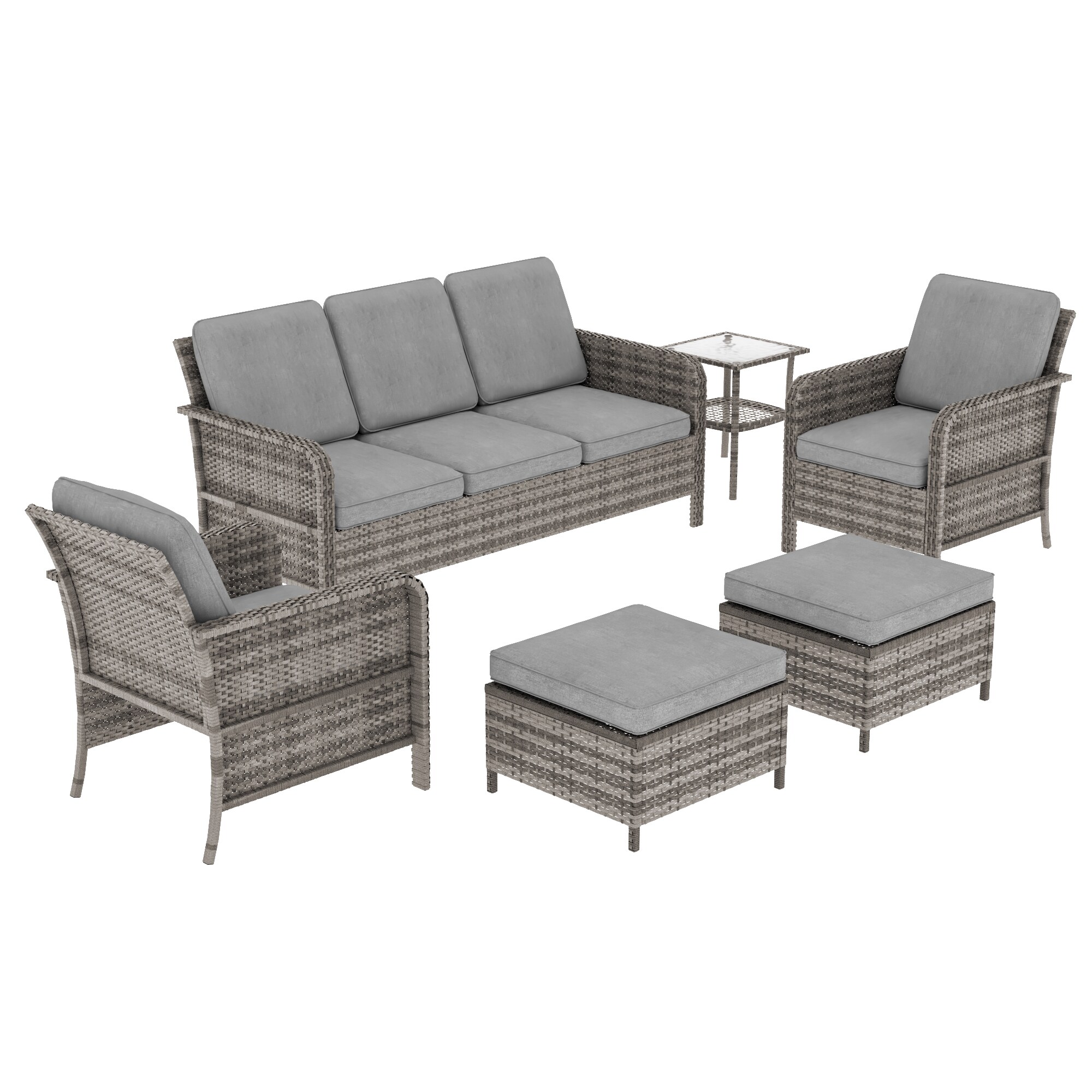 ACEGOSES LW-115BGY-T1 Patio-Conversation-Sets - View #2