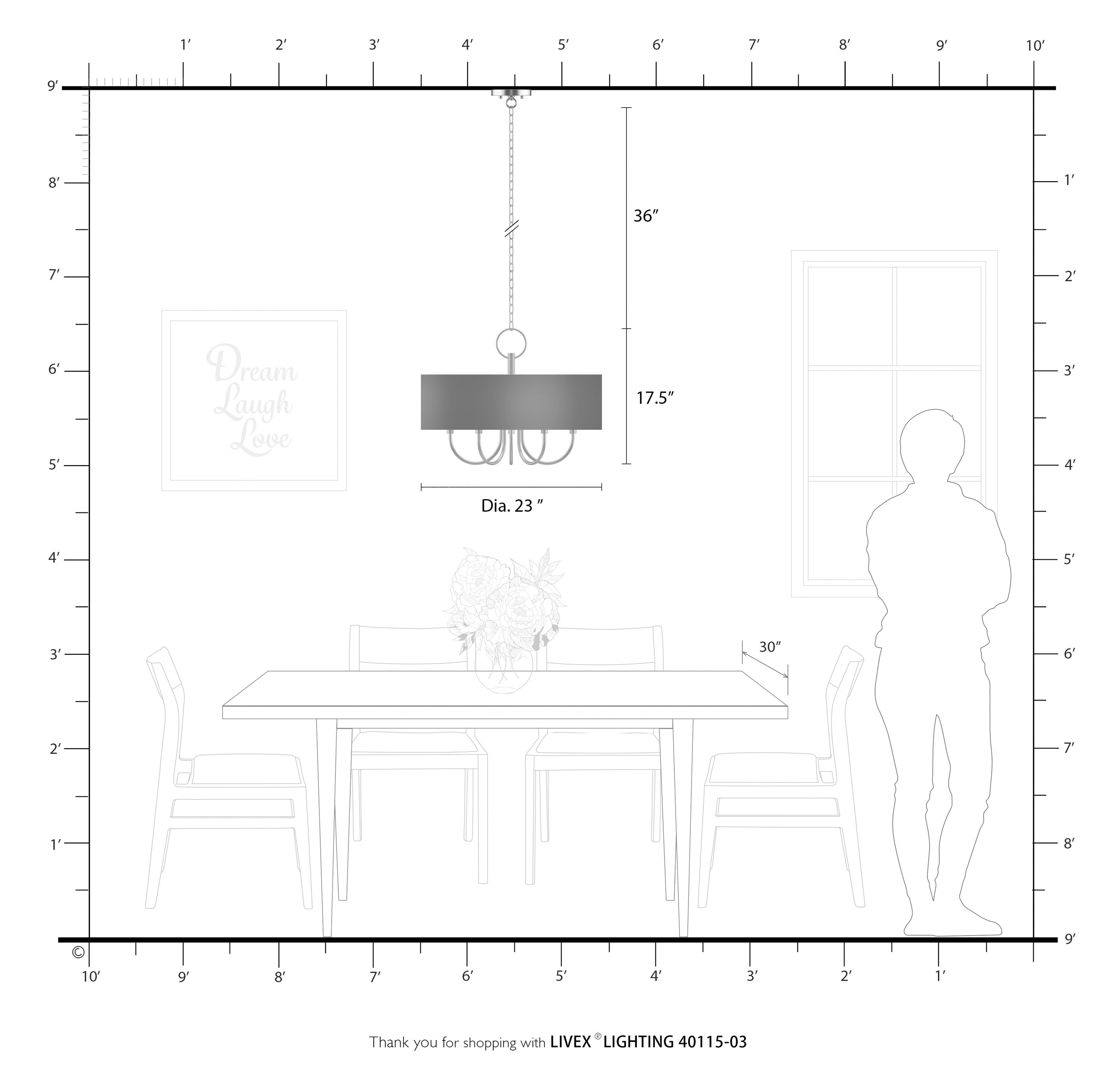 Livex Lighting 40115-03 b090015 - View #8