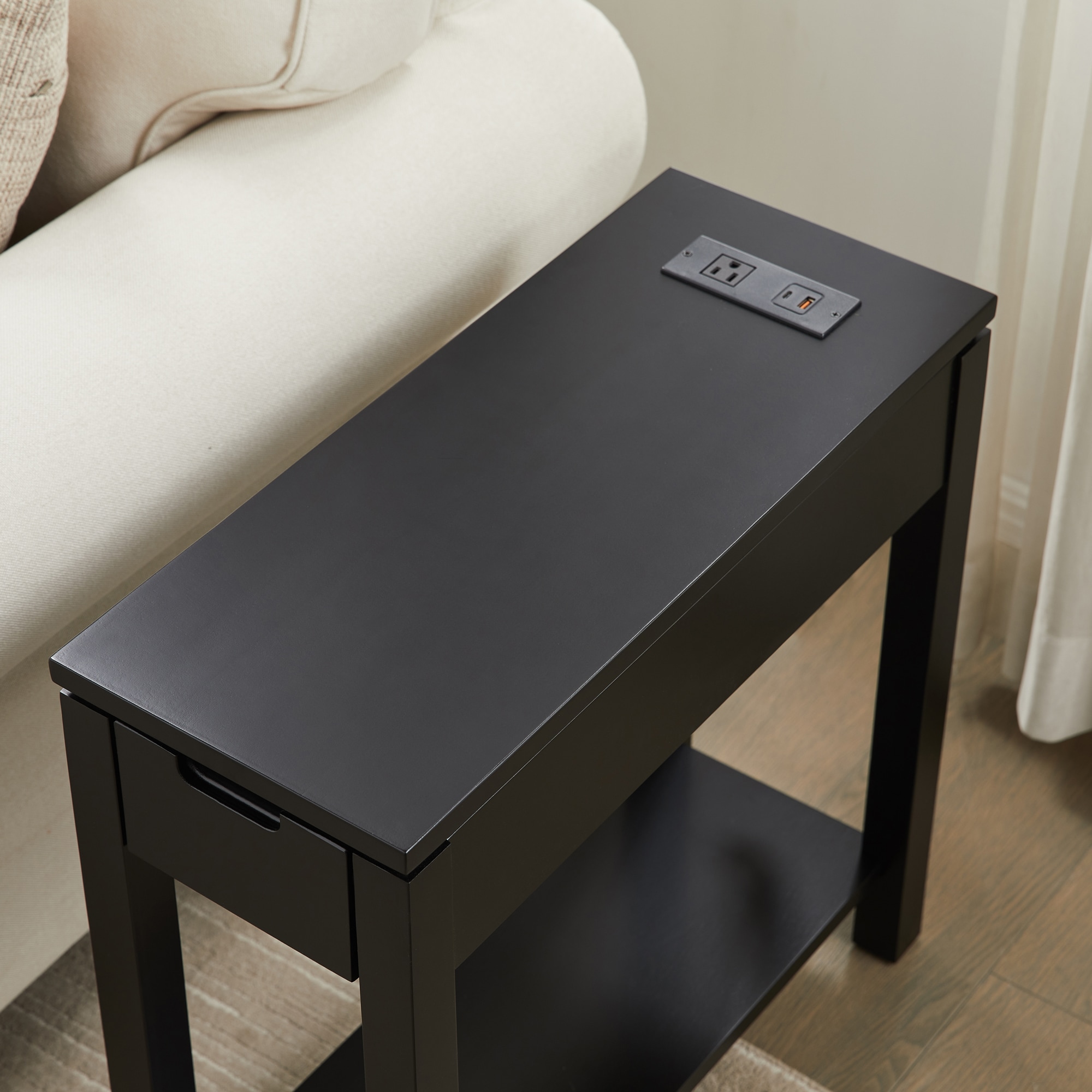 Leick Home 9080-BLK End-Tables - View #7
