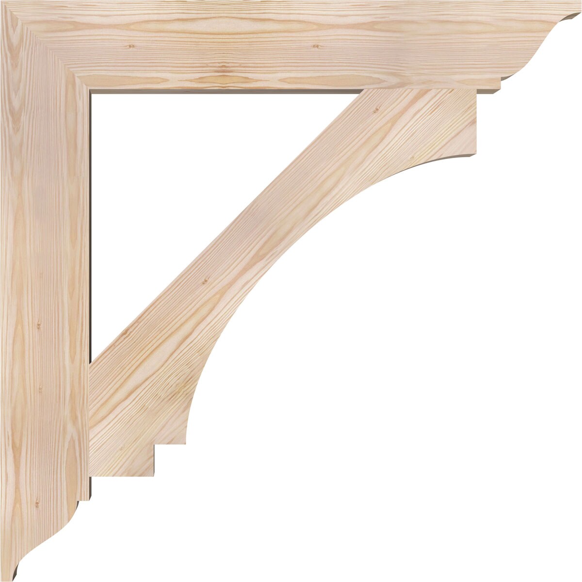 Ekena Millwork BKT06X36X36IMP01SDF Exterior-Brackets-Braces - View #3