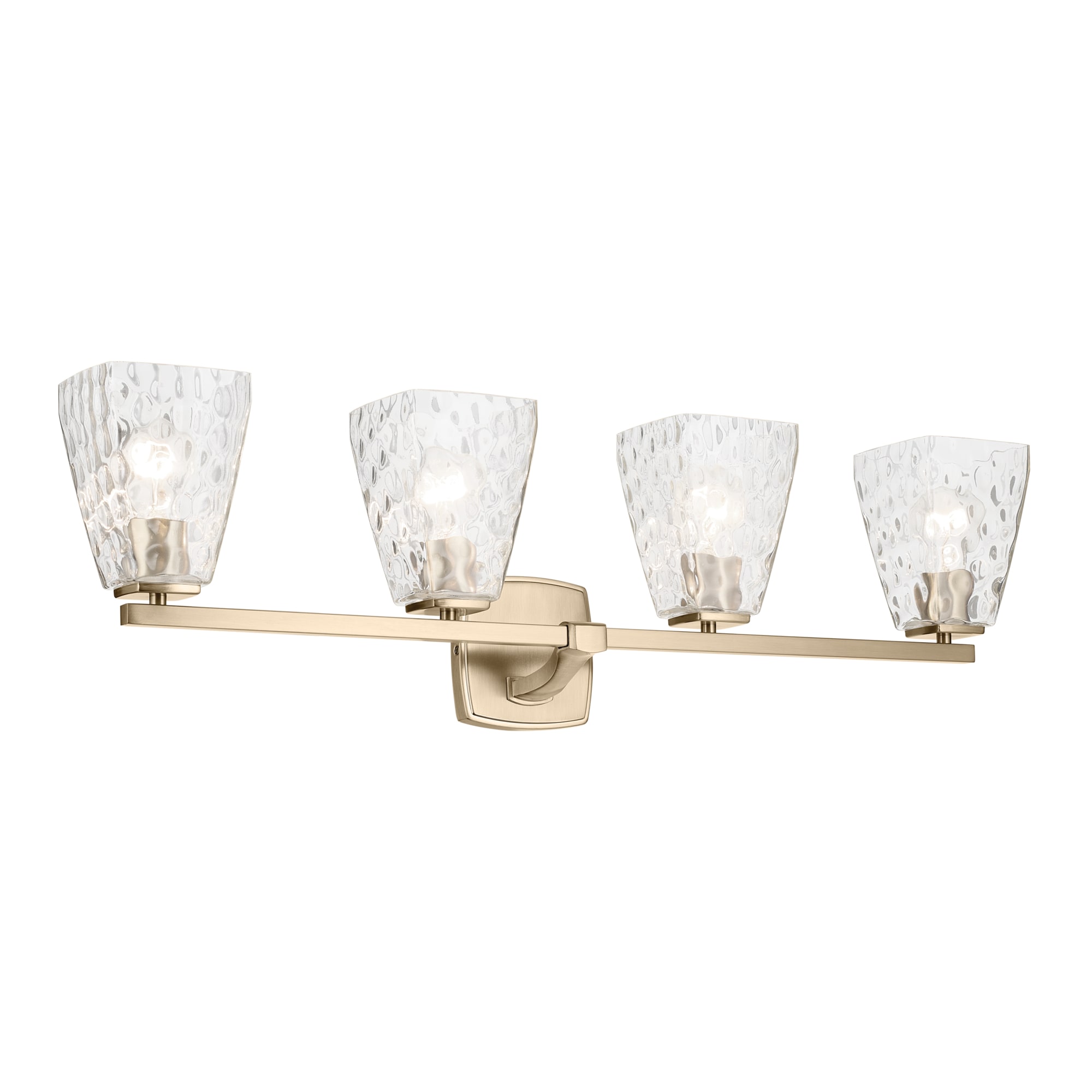 Kichler 55217CPZWTR Marant 33.25-in 4 -Light Bronze Modern/contemporary Vanity light