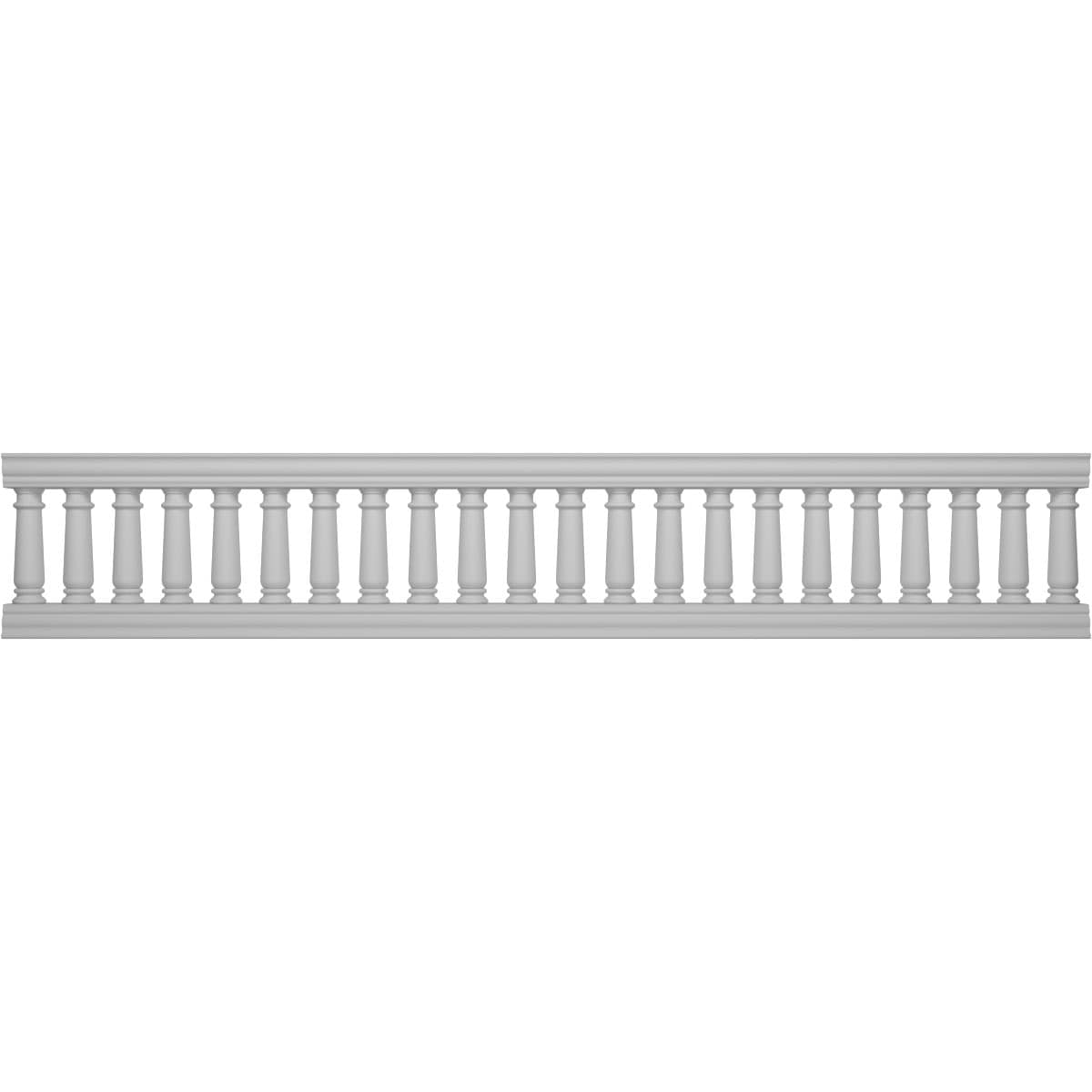 Ekena Millwork BALK32X168WEN FiberThane 14-Feet x 32-Inches Wellington Fiberglass Deck Rail Kit