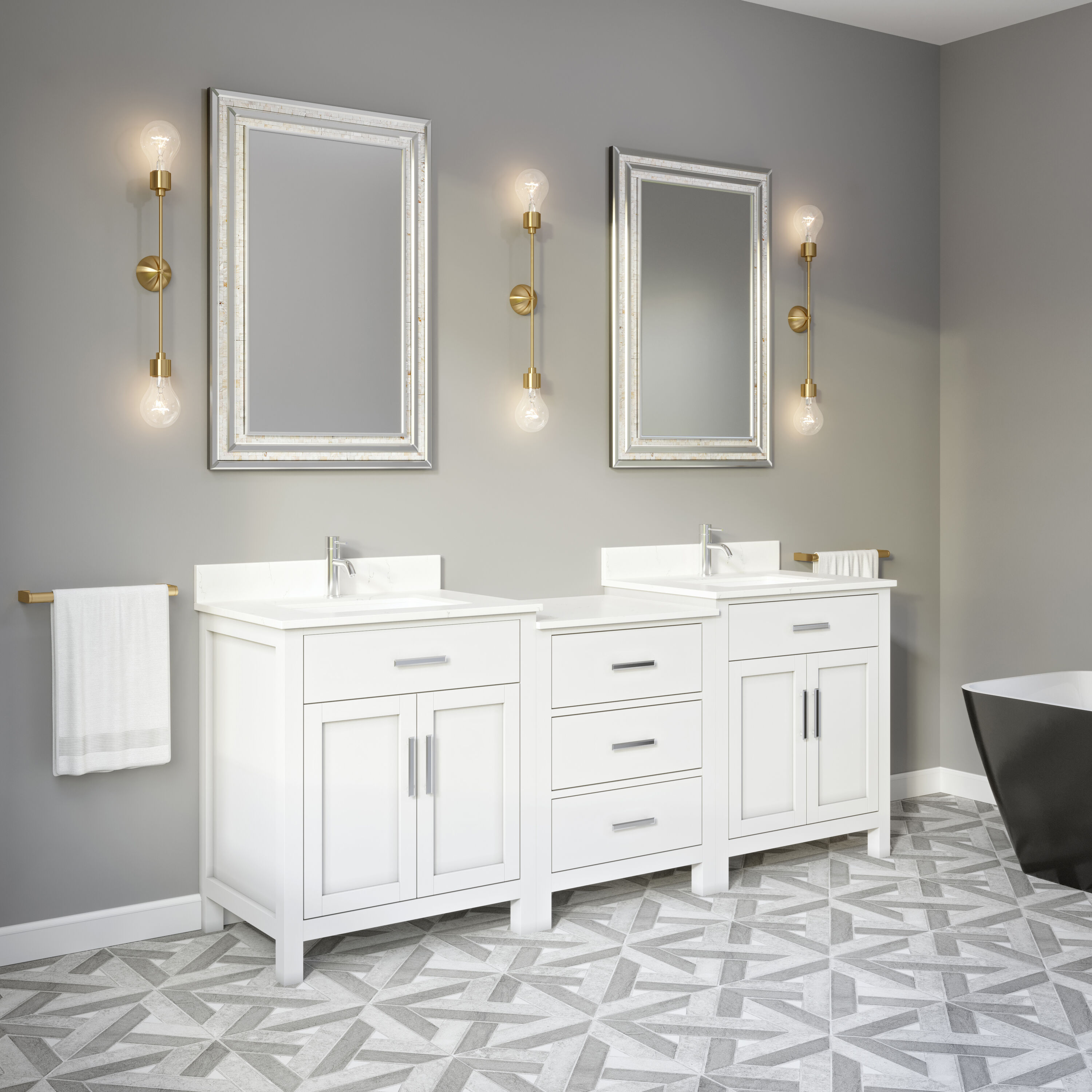 Spa Bathe KA84WH Bath-Vanity-Combo - View #3