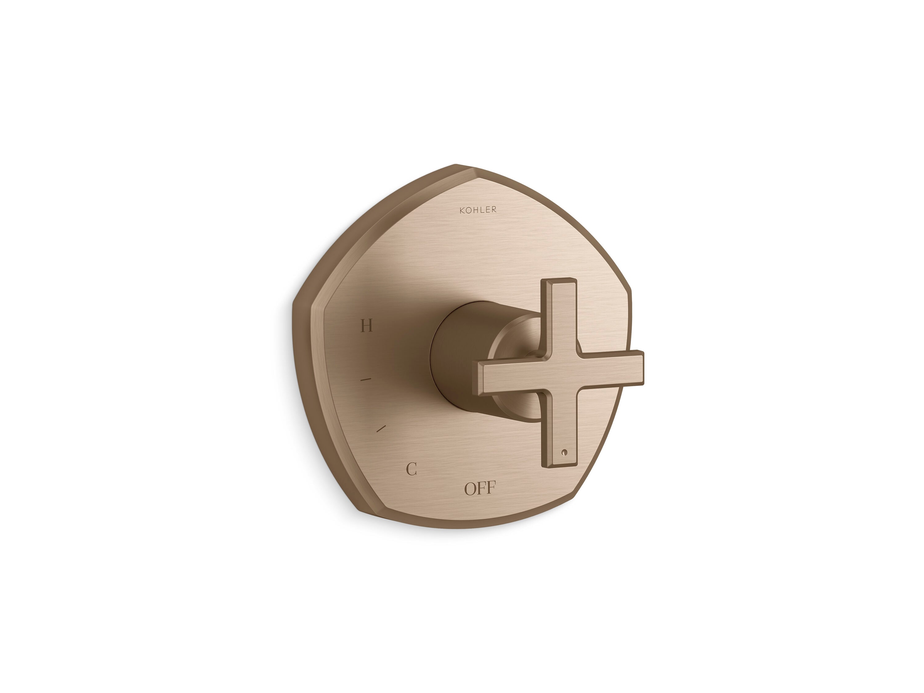 KOHLER - Occasion Vibrant Brushed Bronze 1-handle Sold separately Bathtub and shower Faucet ( Val...