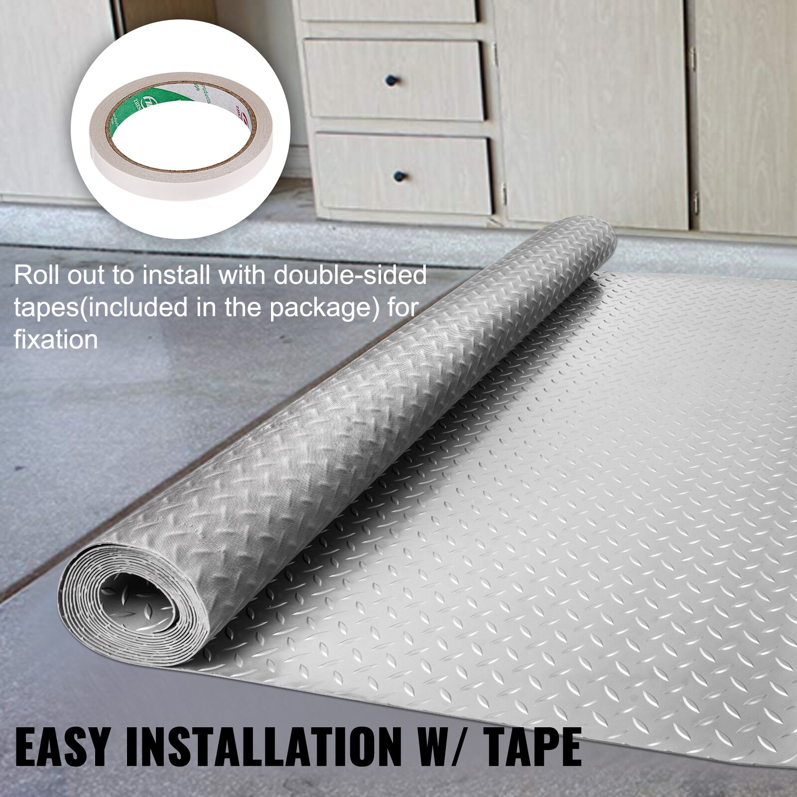 SVOPES SVOPESPVCDBYS02237V0 Garage-Flooring-Rolls - View #6