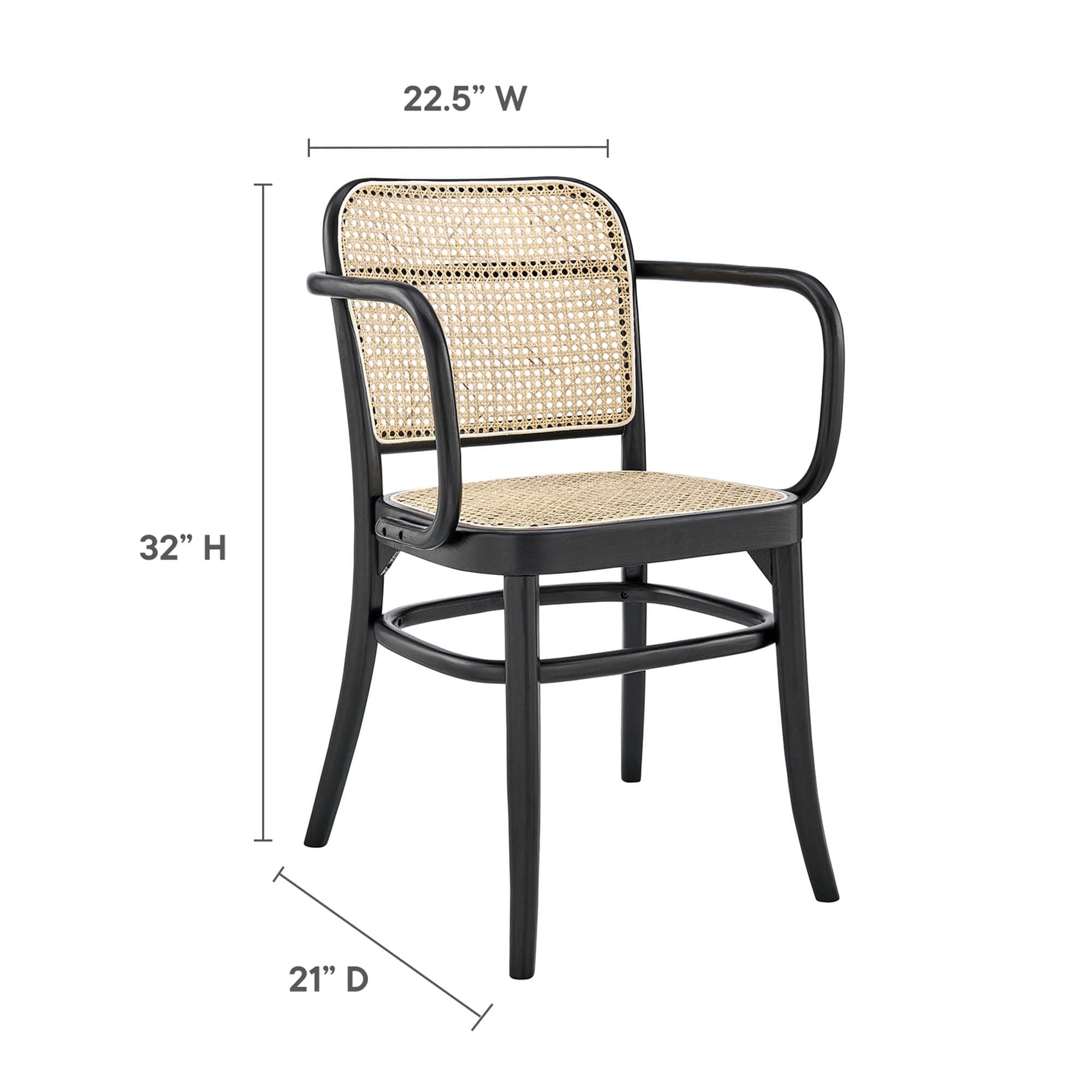 Modway EEI-4651-BLK Dining-Chairs - View #3