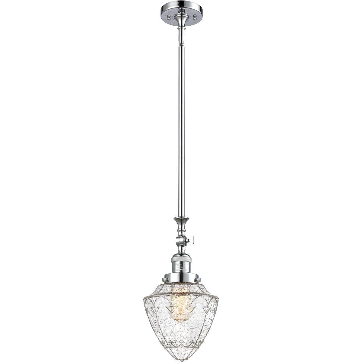 Innovations Lighting 2411959 206-PC-G664-7-LED Franklin Restoration Bullet Mini Pendant
