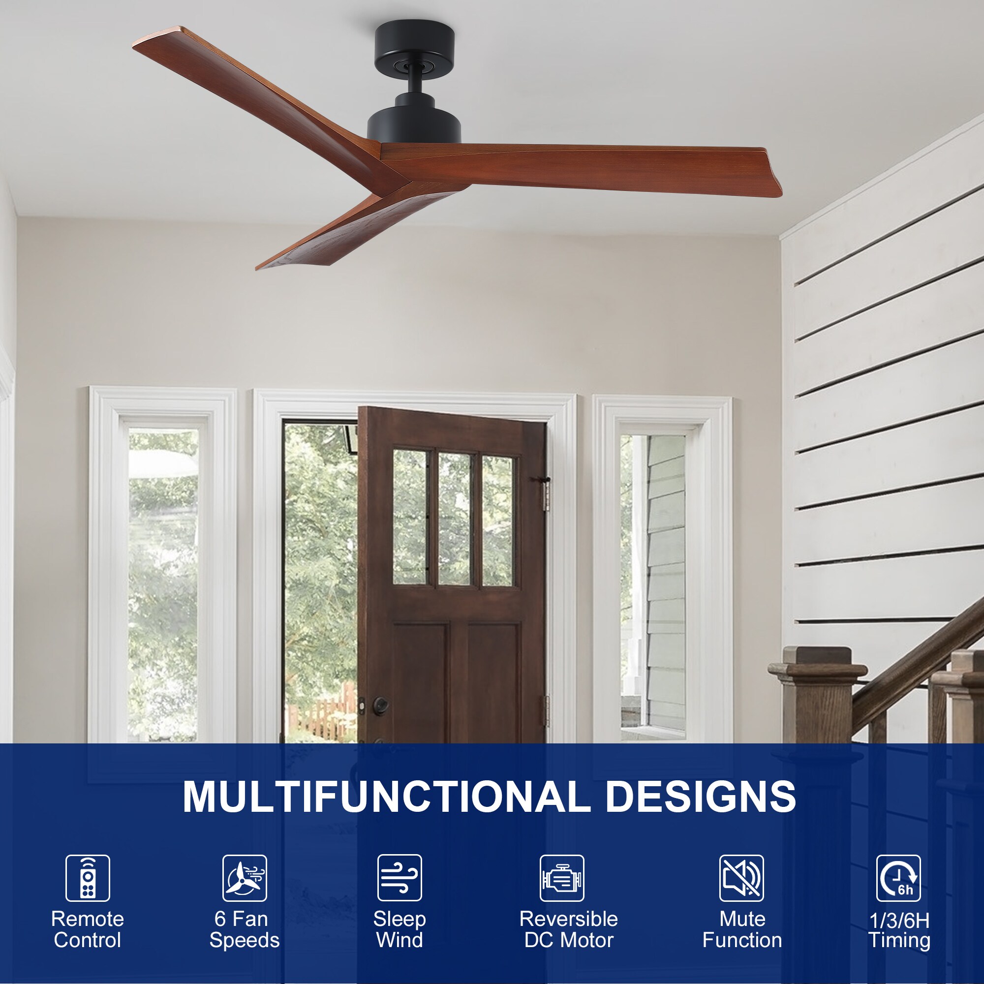 YUHAO LSDY1243NBK52 Ceiling-Fans - View #10