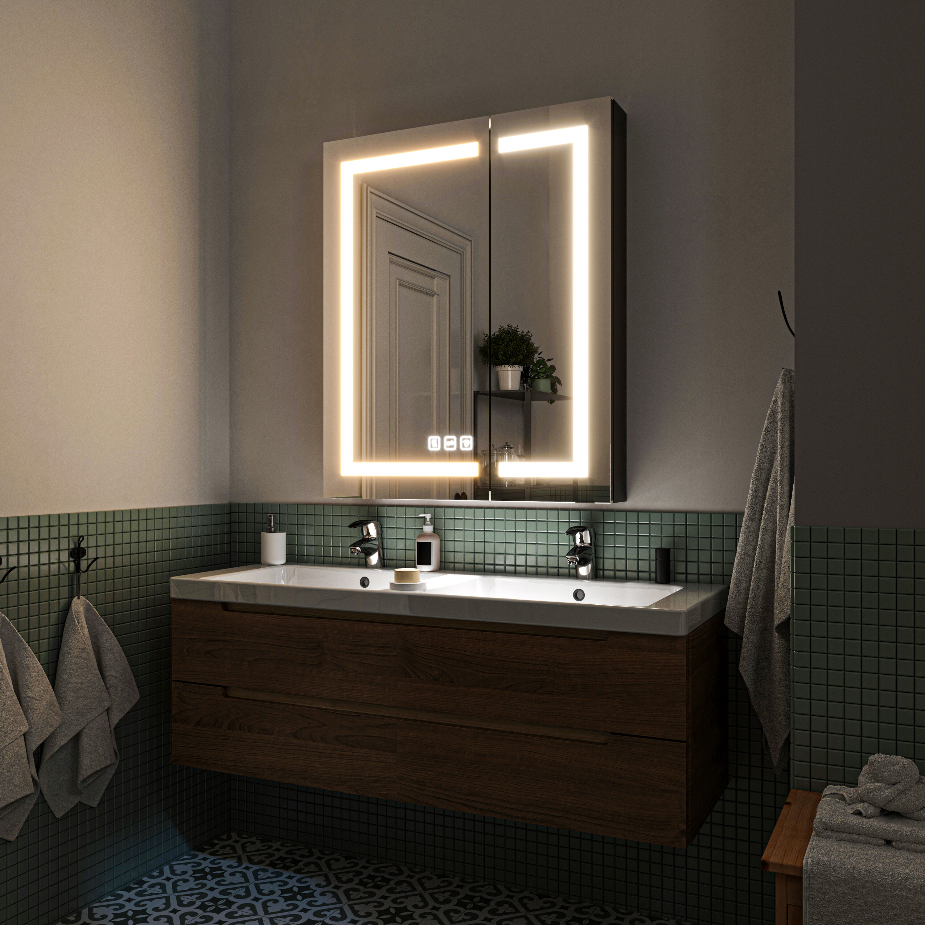 waterpar WPLO-2373 Bathroom-Medicine-Cabinets - View #4