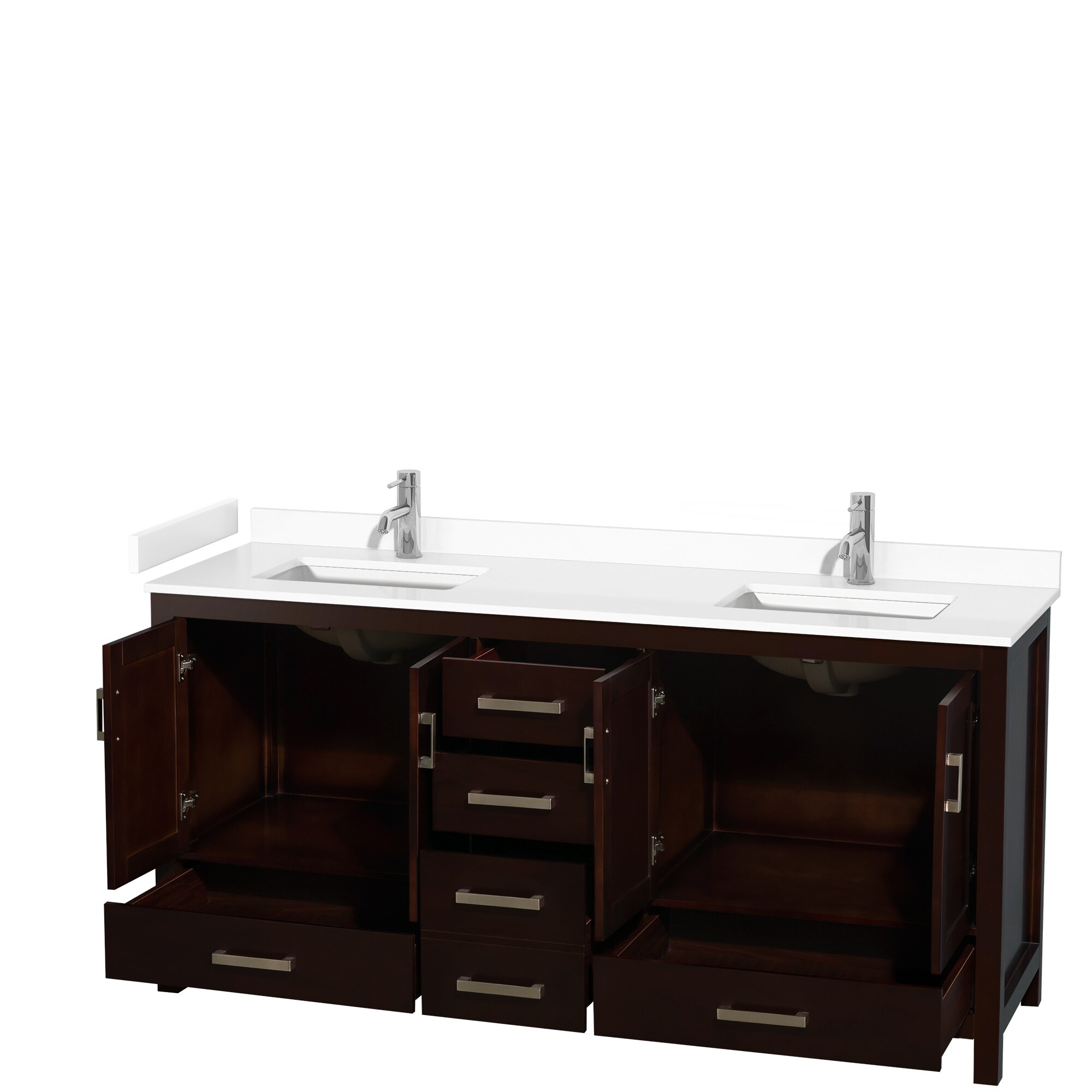 Wyndham Collection WCS141472DESWCUNSMXX Bath-Vanity-Combo - View #2