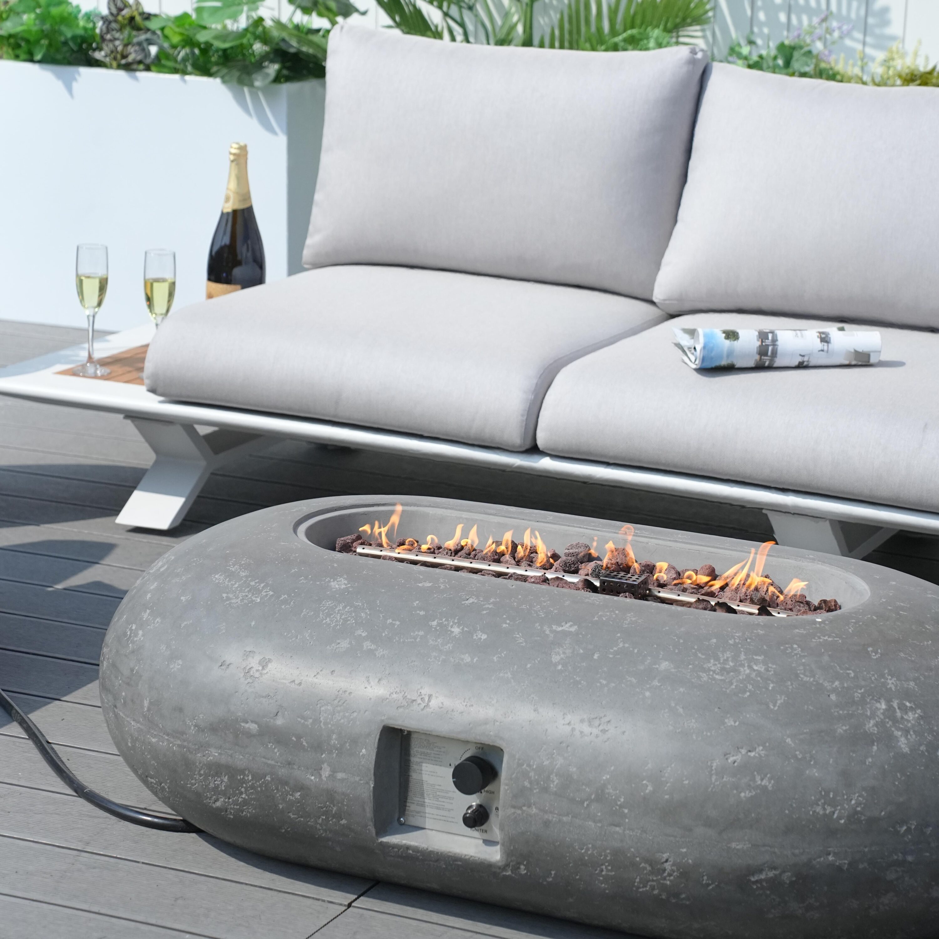Direct Wicker DWG-2323W24912G Patio-Conversation-Sets - View #5