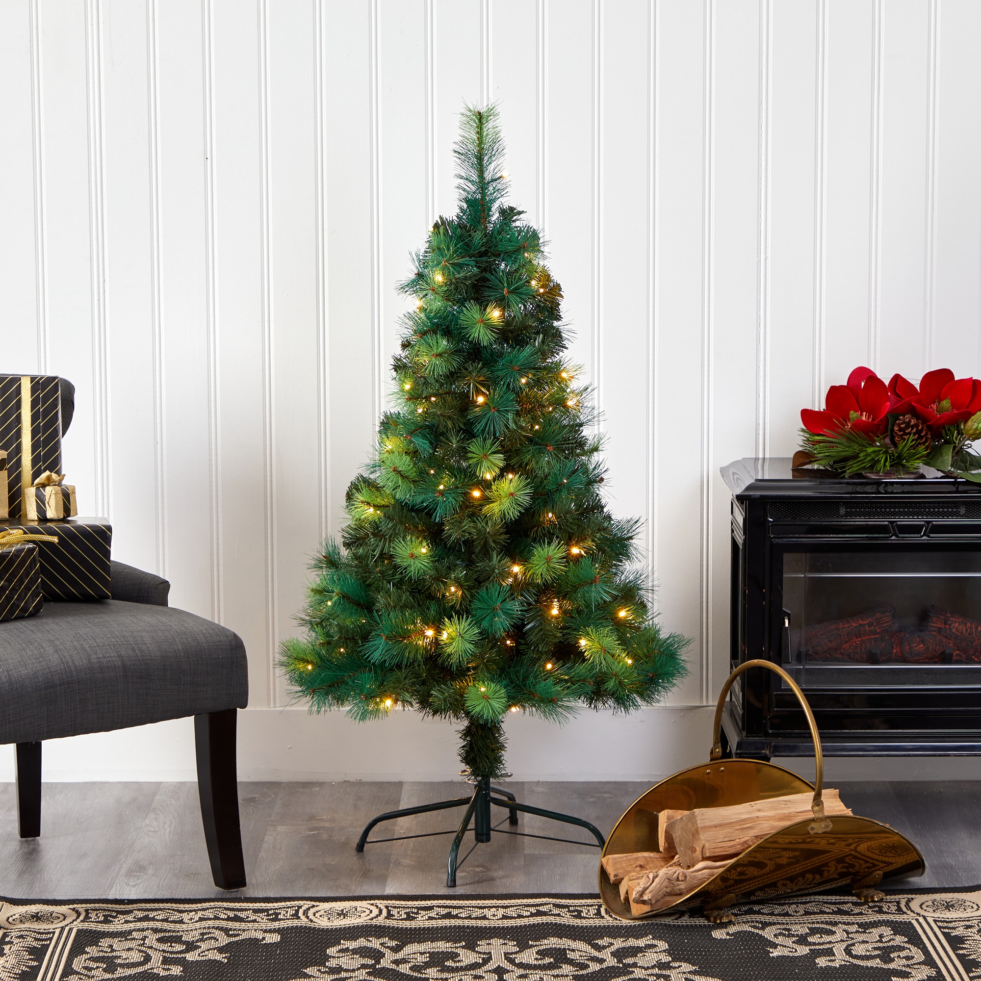 Nearly Natural T1797 Artificial-Christmas-Trees - View #6