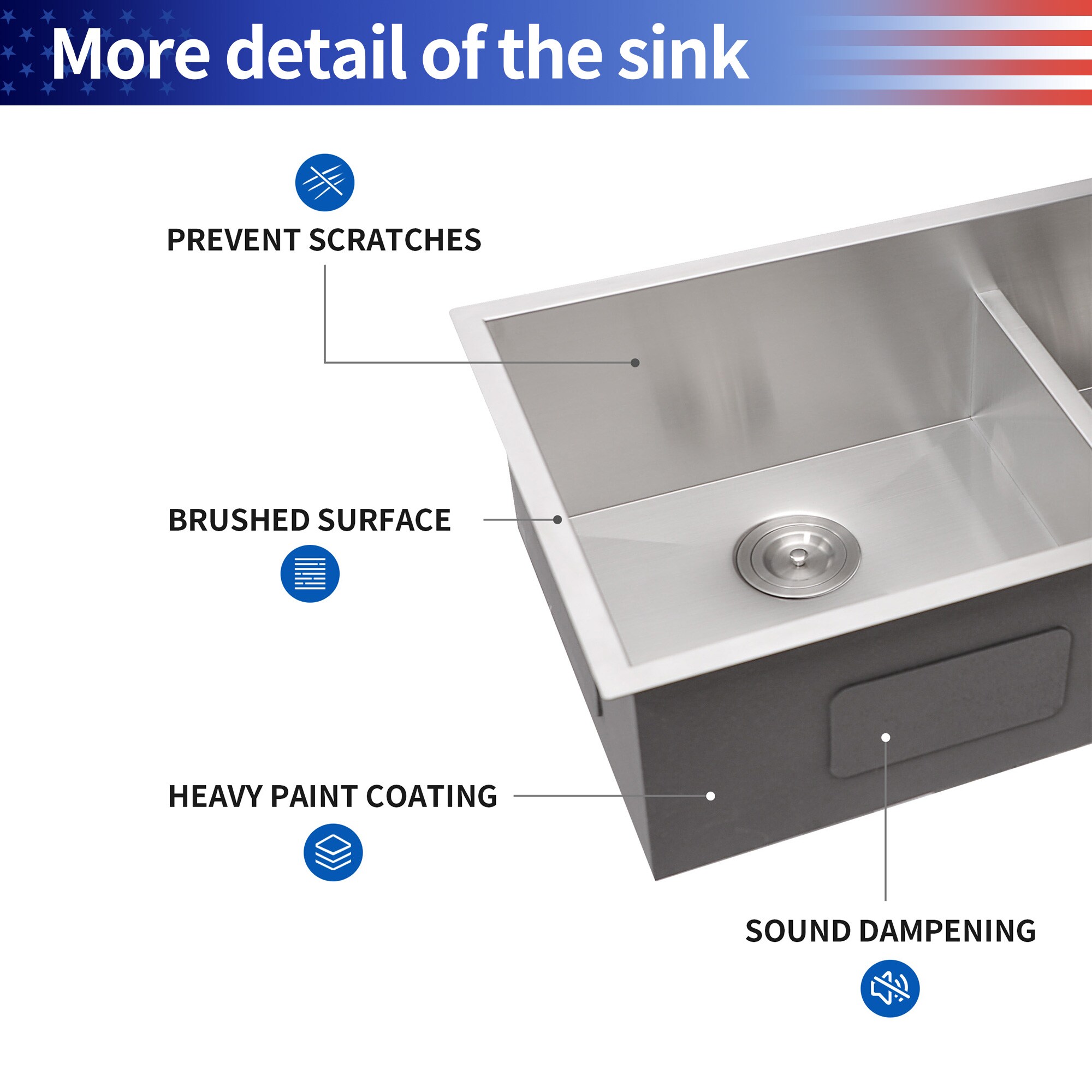 Rainlex RX-SS32-3019-64 Kitchen-Sinks - View #5