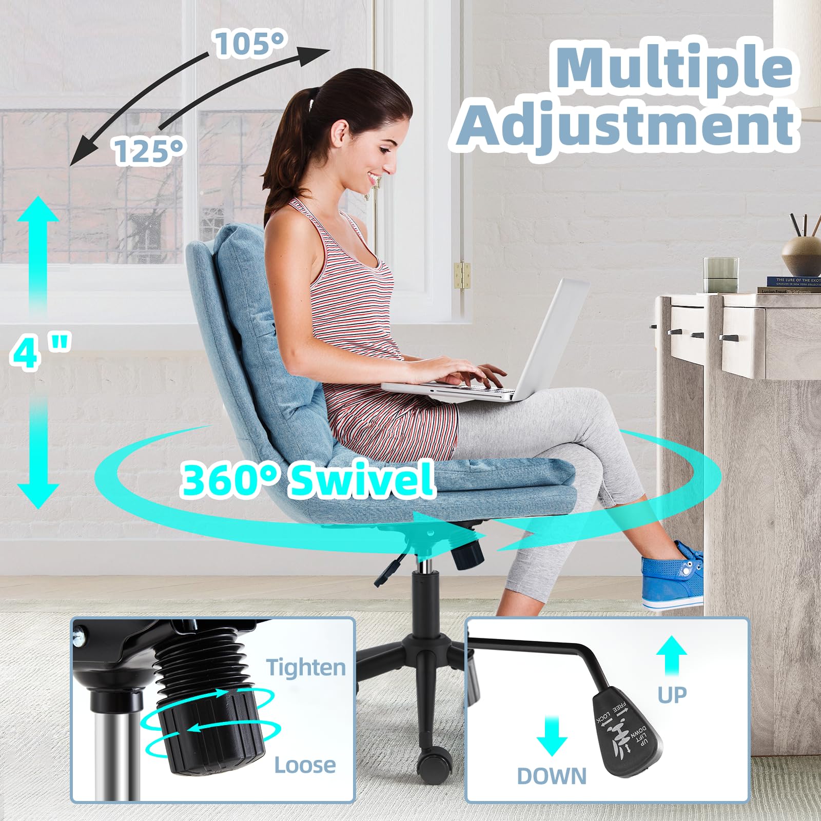 AECOJOY 13125BU-LS01 Office-Chairs - View #5
