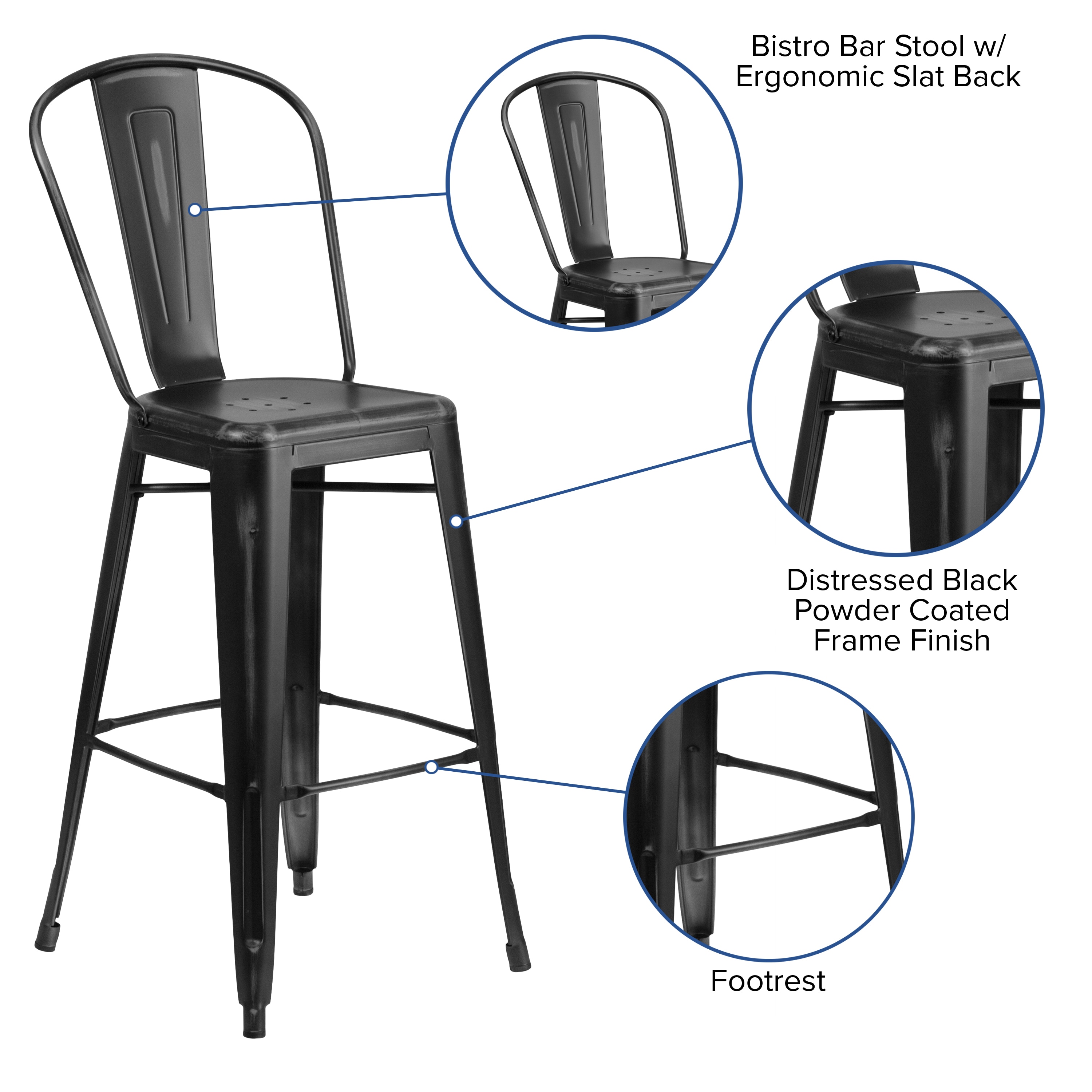 Flash Furniture 889142024279 stools - View #2