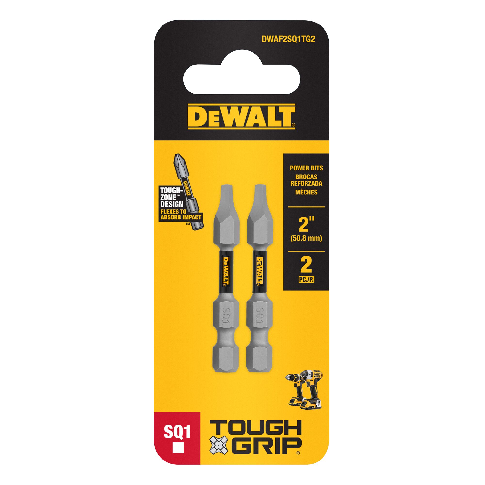 DEWALT DWAF2SQ1TG2 screwdrivingbits - View #4