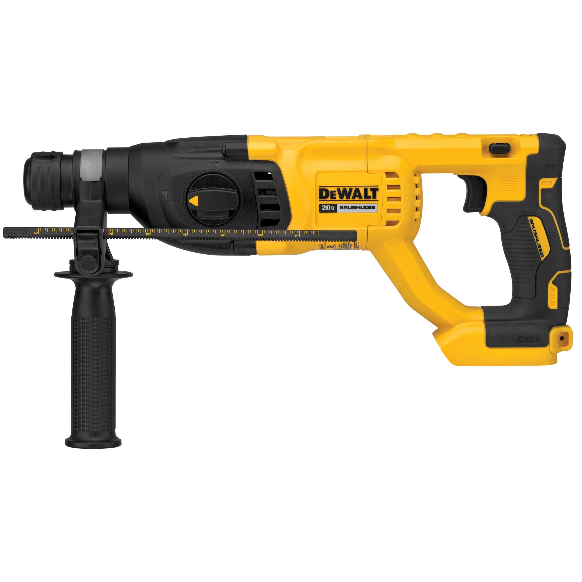 DEWALT XR 20-volt Max-Amp 1-in Sds-plus Variable Speed Cordless Rotary Hammer Drill in Yellow | DCH133B