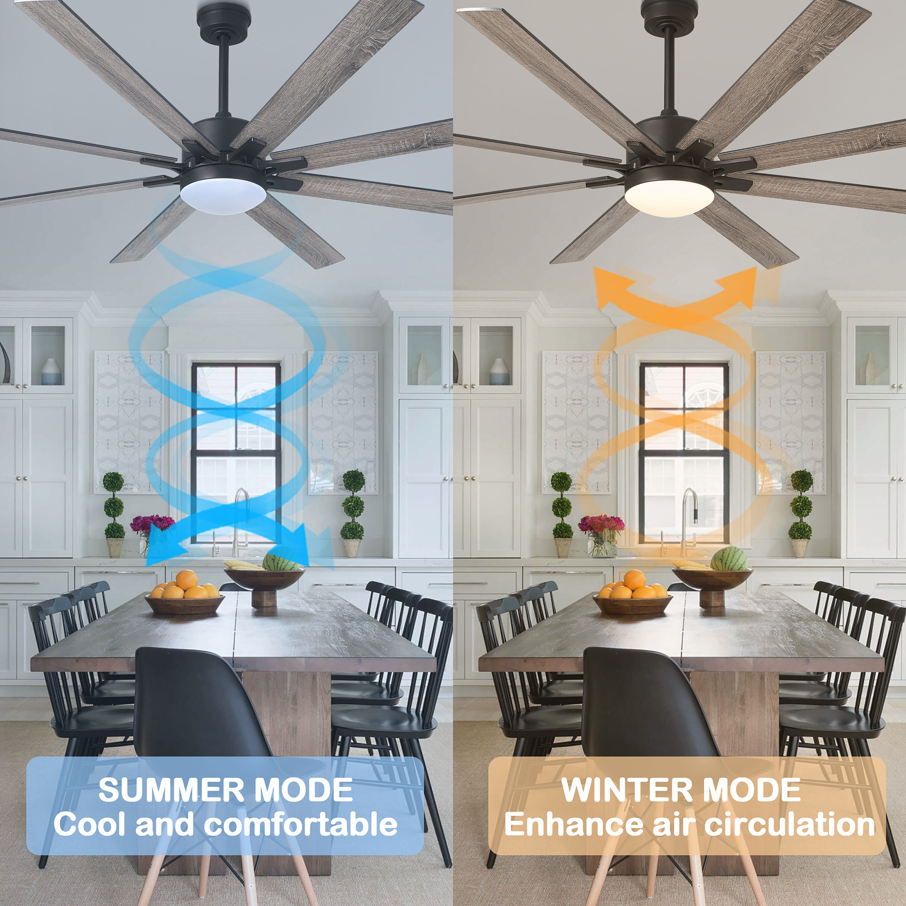 Cusp Barn CS72P08 Ceiling-Fans - View #5