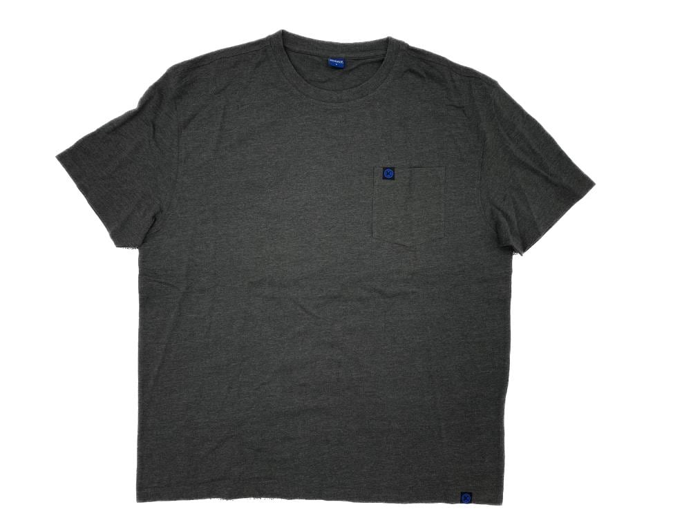 Men's Twill Short Sleeve Base Layer T-shirt (Large) in Gray | - Kobalt KBLT30000-003-L