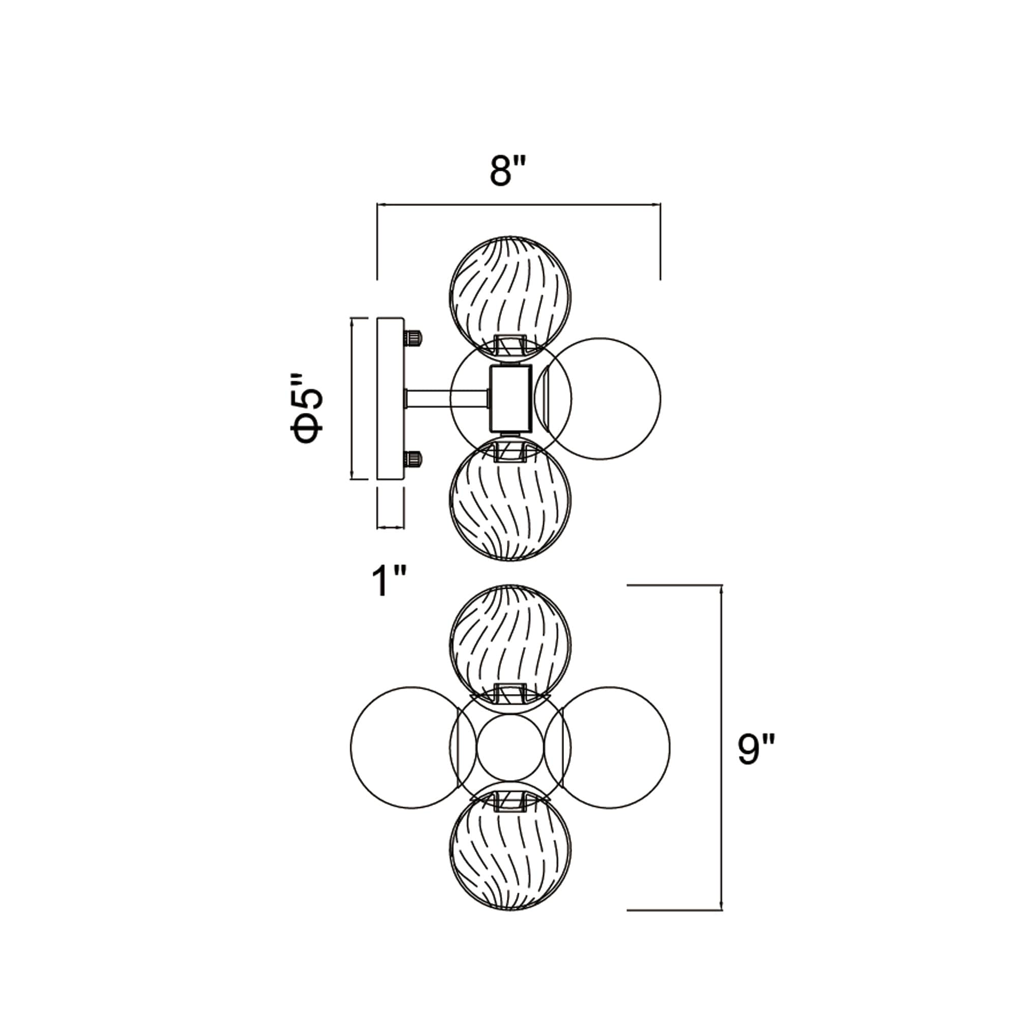 CWI Lighting 1205W9-3-601 b090000 - View #7