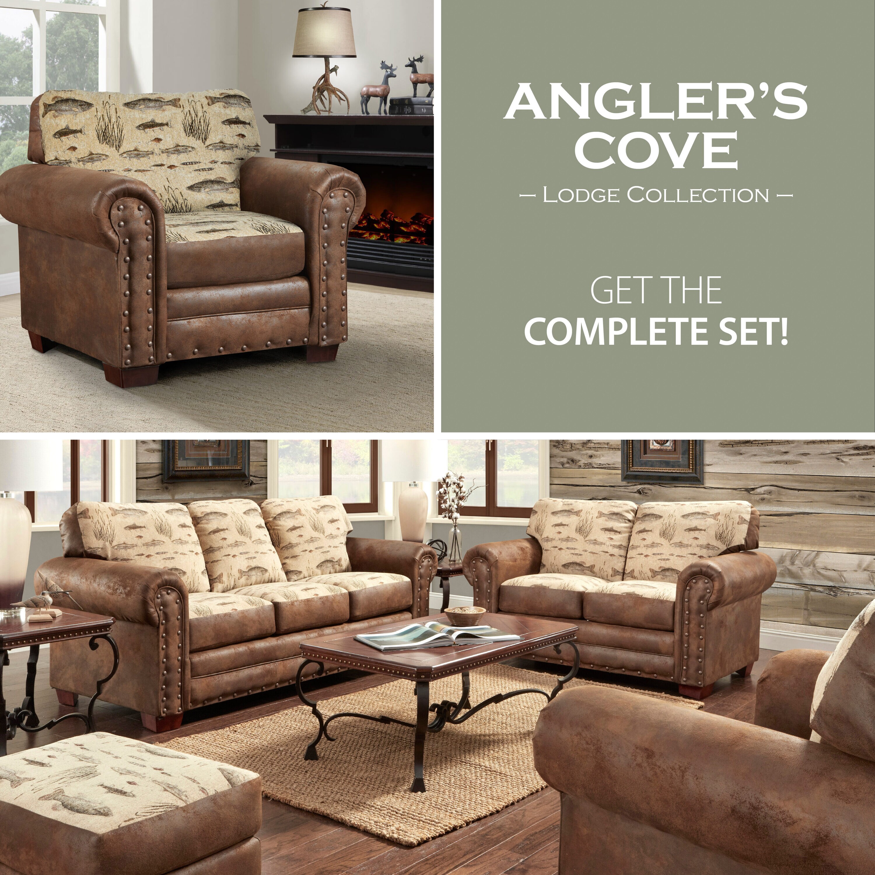A Furniture Classics 8506-70K Sofas-Loveseats - View #2