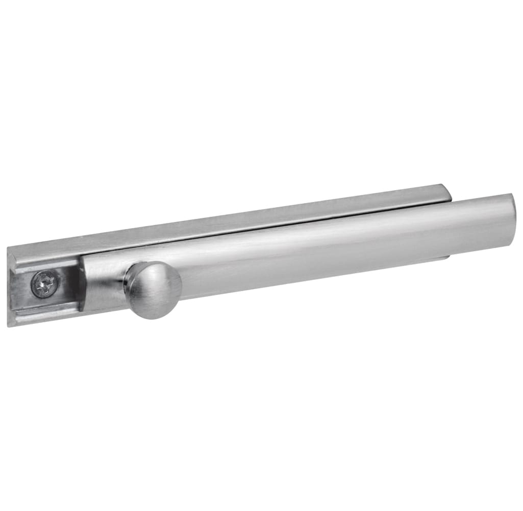 Prime-Line 4-in Satin Nickel Solid Brass Surface Bolts in the Door
