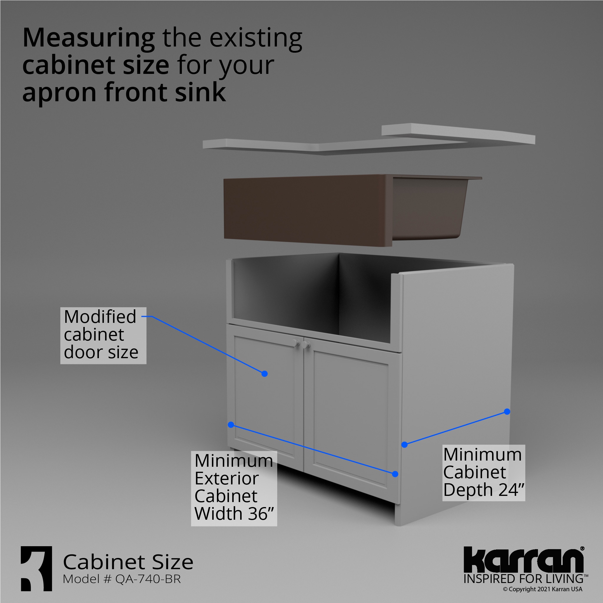 Karran QA-740-BR Kitchen-Sinks - View #9