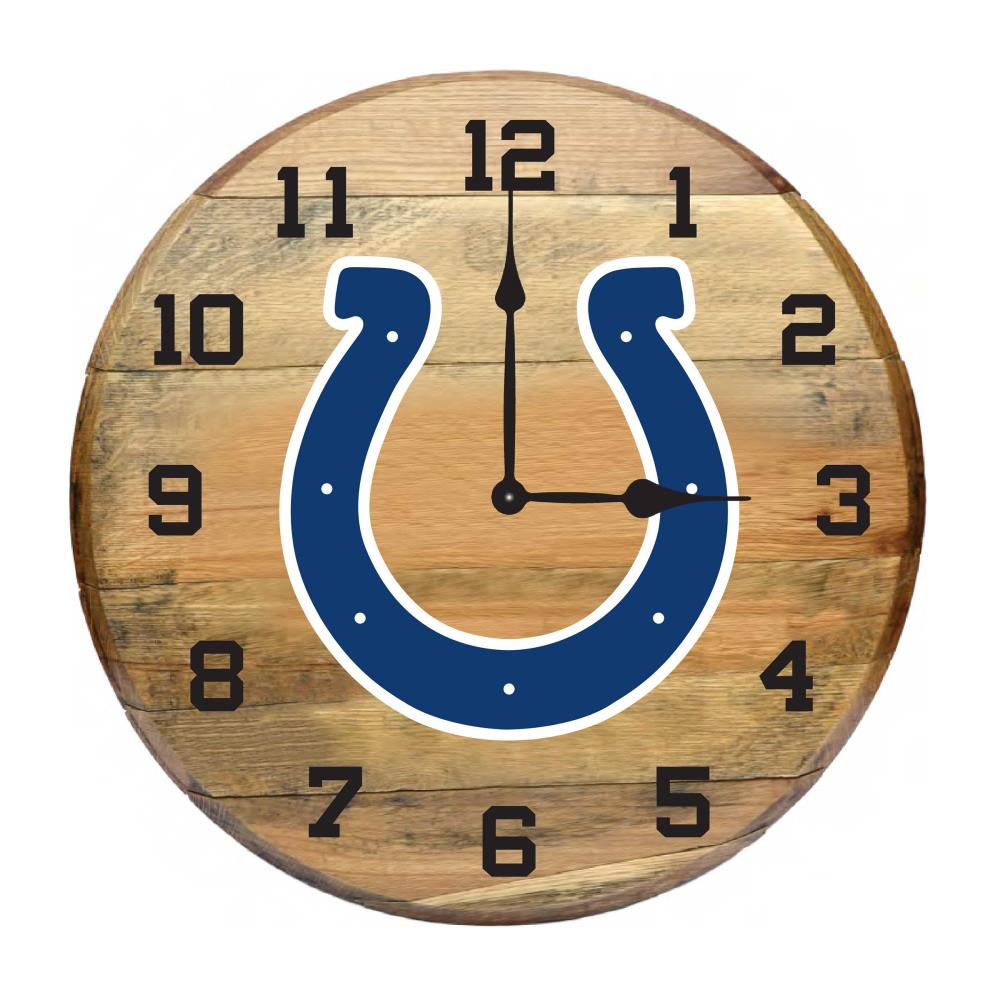 Imperial International Seattle Seahawks Analog Round Wall Rustic in the  Clocks department at